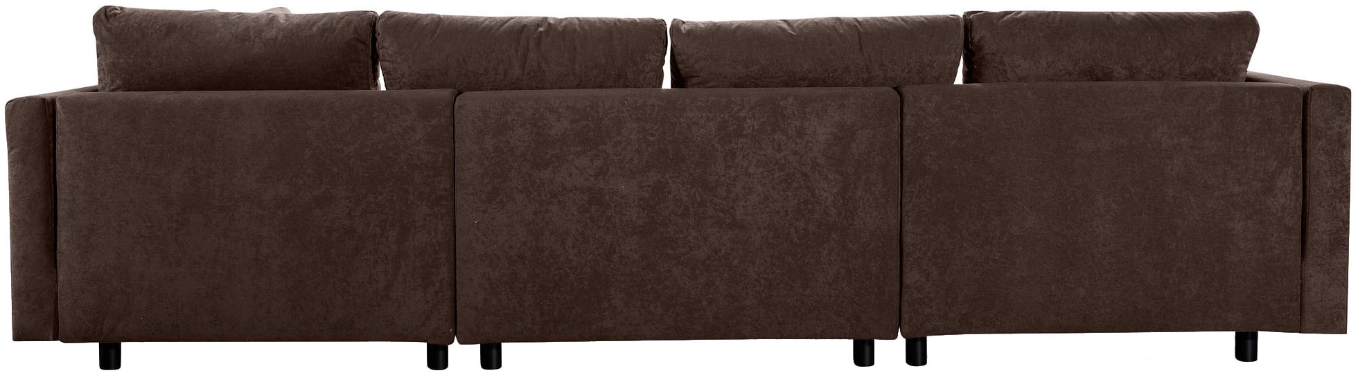 COLLECTION AB Paysage de salon »Toni U-Form, B: 298 cm« Set: Sofa & Hocker, 2 Zierkissen, Federkern