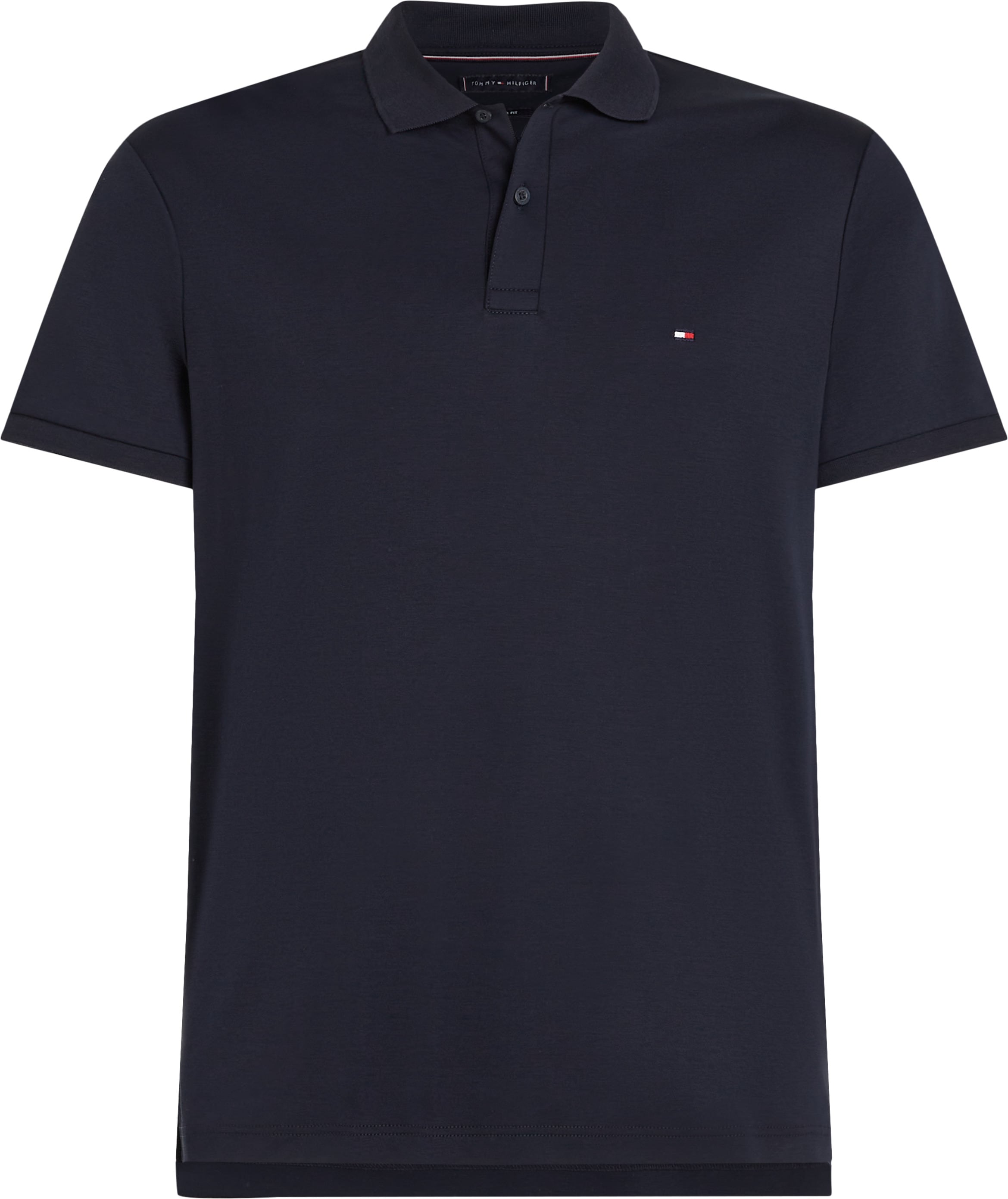 Tommy Hilfiger Big & Tall Poloshirt »BT-LIQUID COTTON ESSENTIAL POL-B«, in Grossen Grössen, Logostickerei