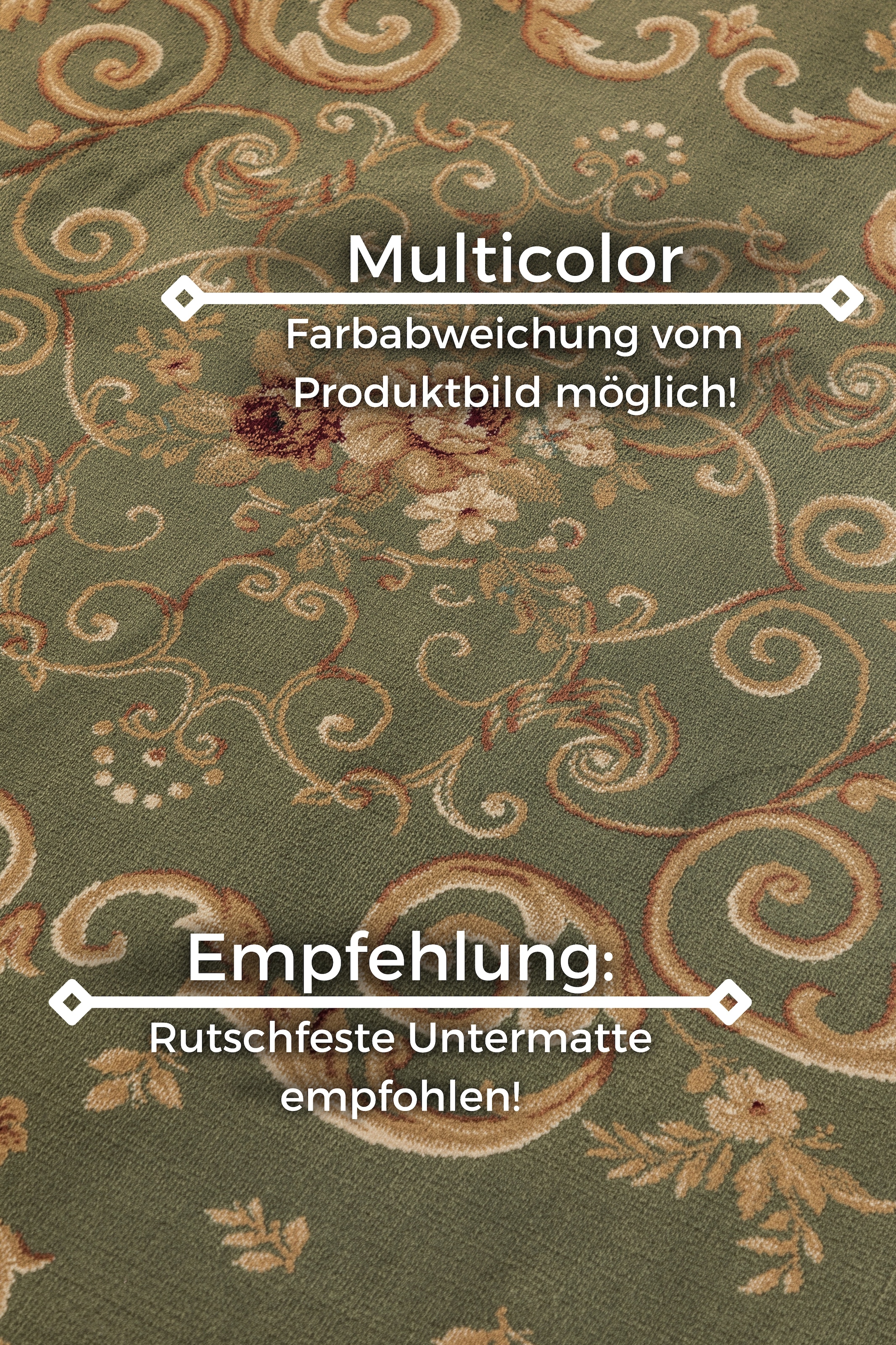 HANSE Home Teppich »Obe«, rechteckig, 8 mm Höhe, Orient Optik, strapazierfähig, pflegeleicht, robust