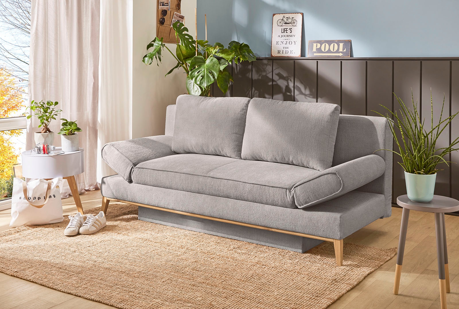 Image of Jockenhöfer Gruppe Schlafsofa "Yann, B: 198 cm, Liegefl. 138x198 cm" mit Bettfunktion, Bettkasten & Armteilverstellung