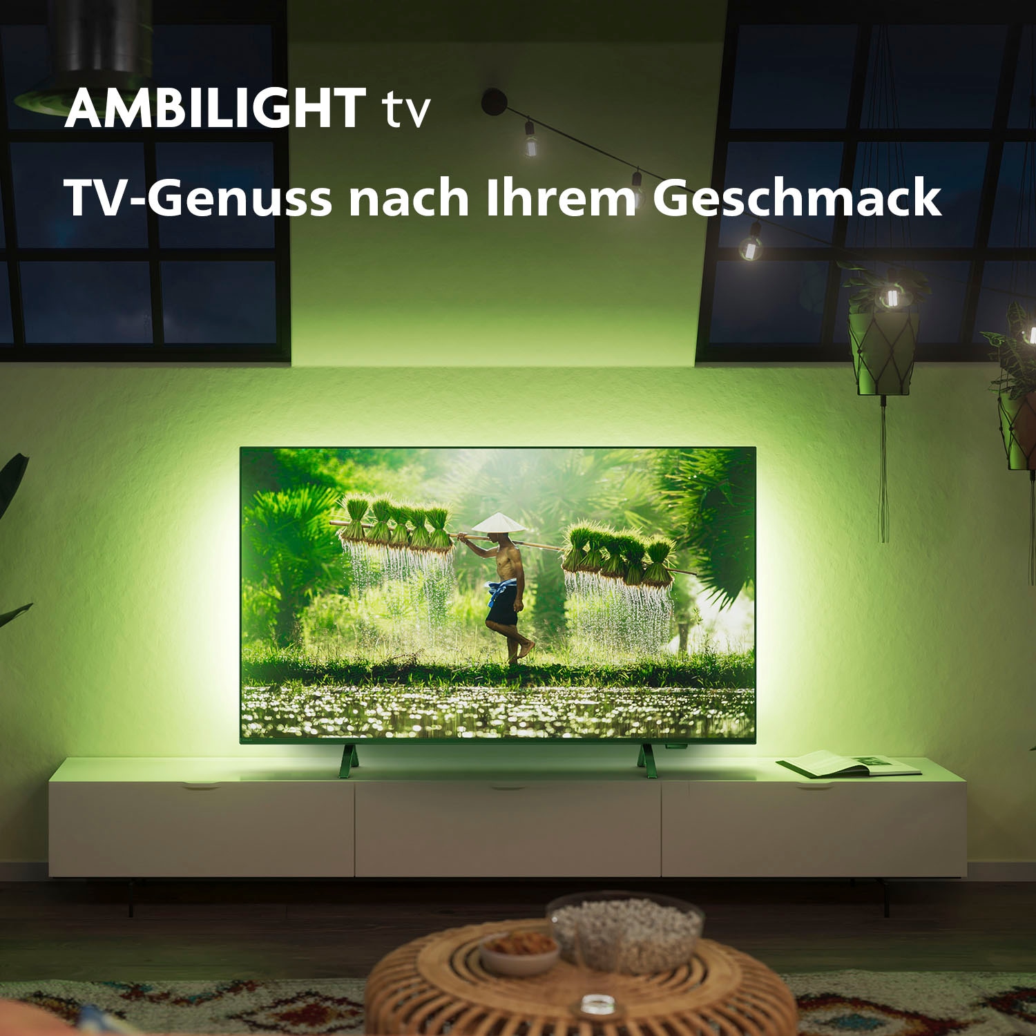 Philips LED-Fernseher »43PUS8349/12«, 4K Ultra HD, Smart-TV, WLAN, Dolby Atmos Sound, Ambilight (3-seitig)