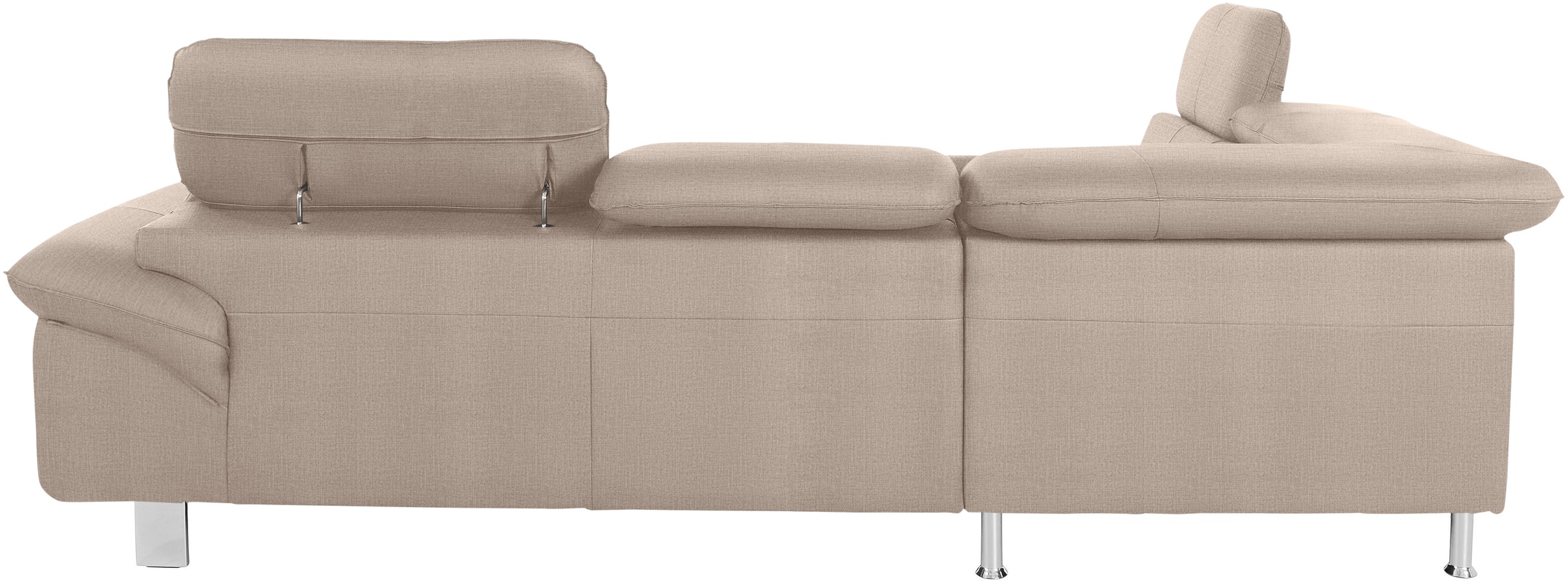COTTA Ecksofa »Driver L-Form«, mit Kopfteilverstellung, wahlweise mit Bettfunktion & Bettkasten