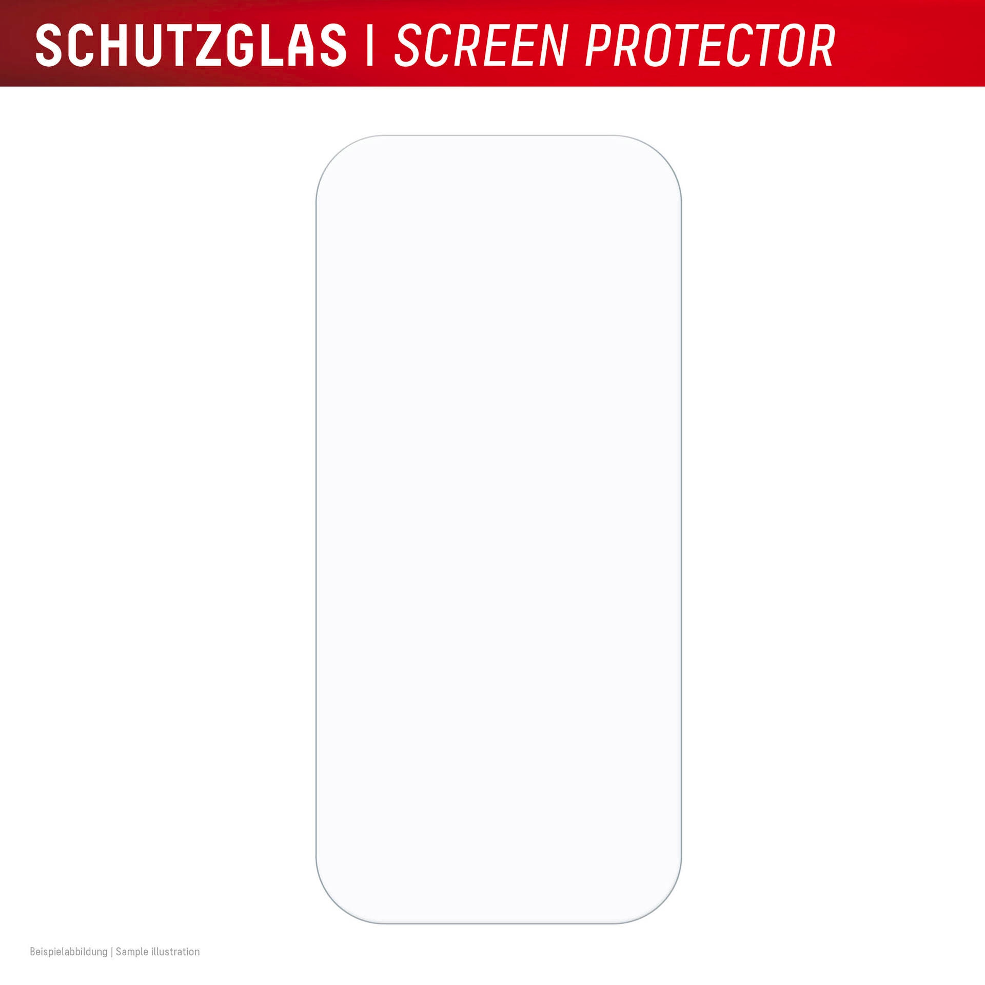 Image of Displex Displayschutzglas "Real Glass Screen Protection" für Apple iPhone 16 Pro Displayschutzfolie, Schutzfolie, Bildschirmschutz, kratz- & stossfest