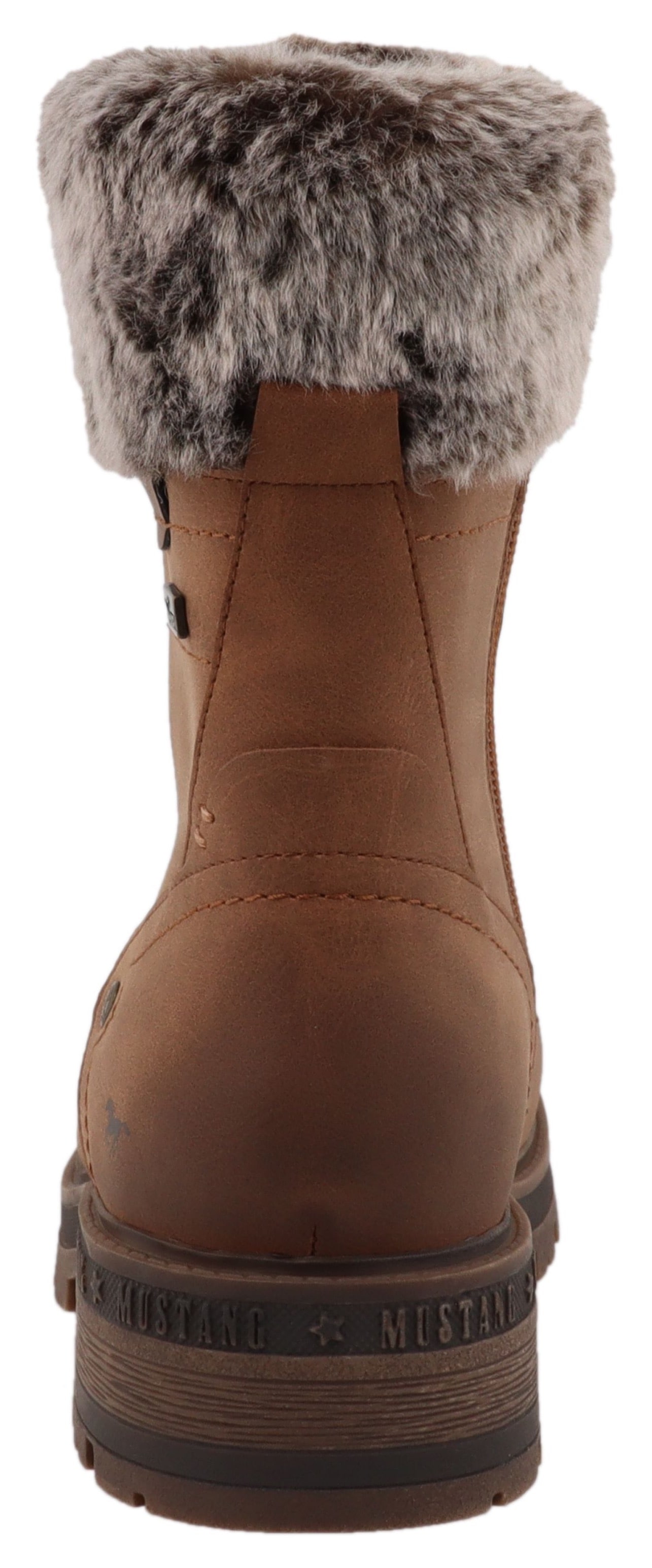 Mustang Shoes »Darleen«  Bottes d’hiver avec col en fausse fourrure