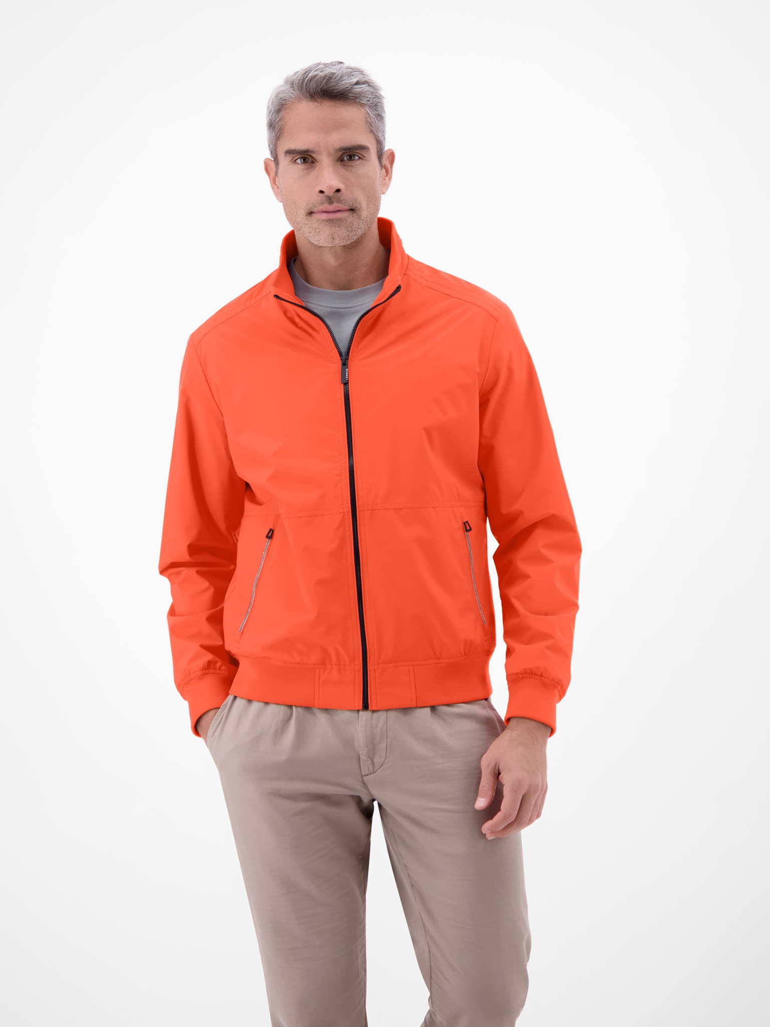 Image of LERROS Blouson ohne Kapuze mit Stehkragen und Reissverschluss
