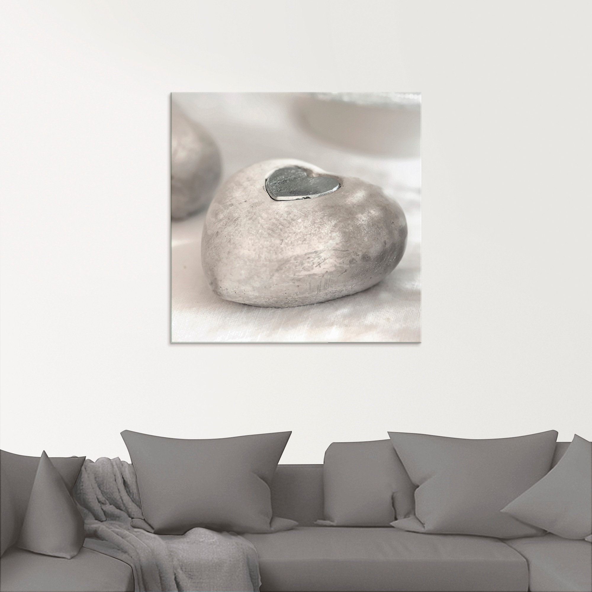 Artland Glasbild »Herzen«, Herzen, (1 St.), in verschiedenen Grössen