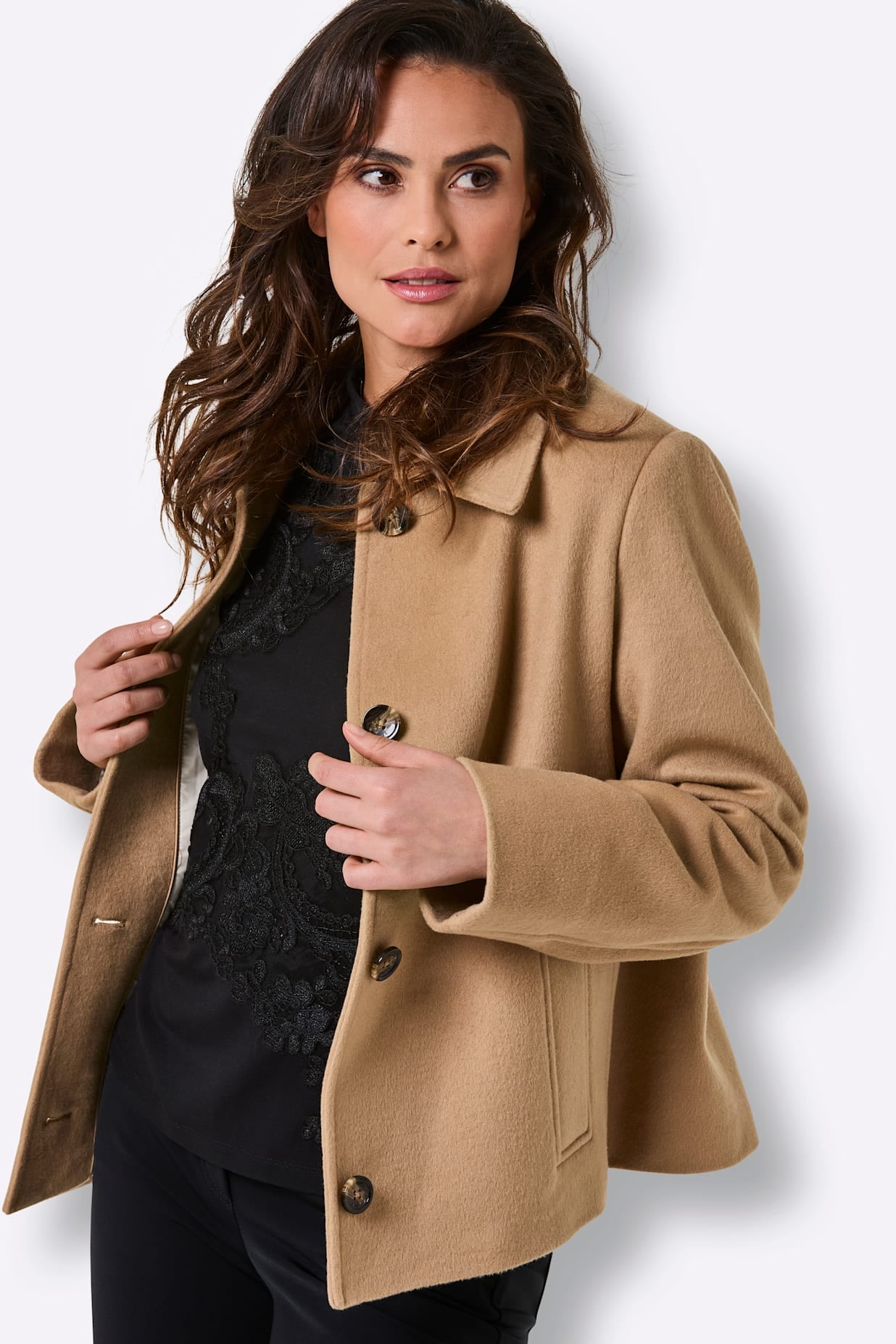 MANISA Wolljacke