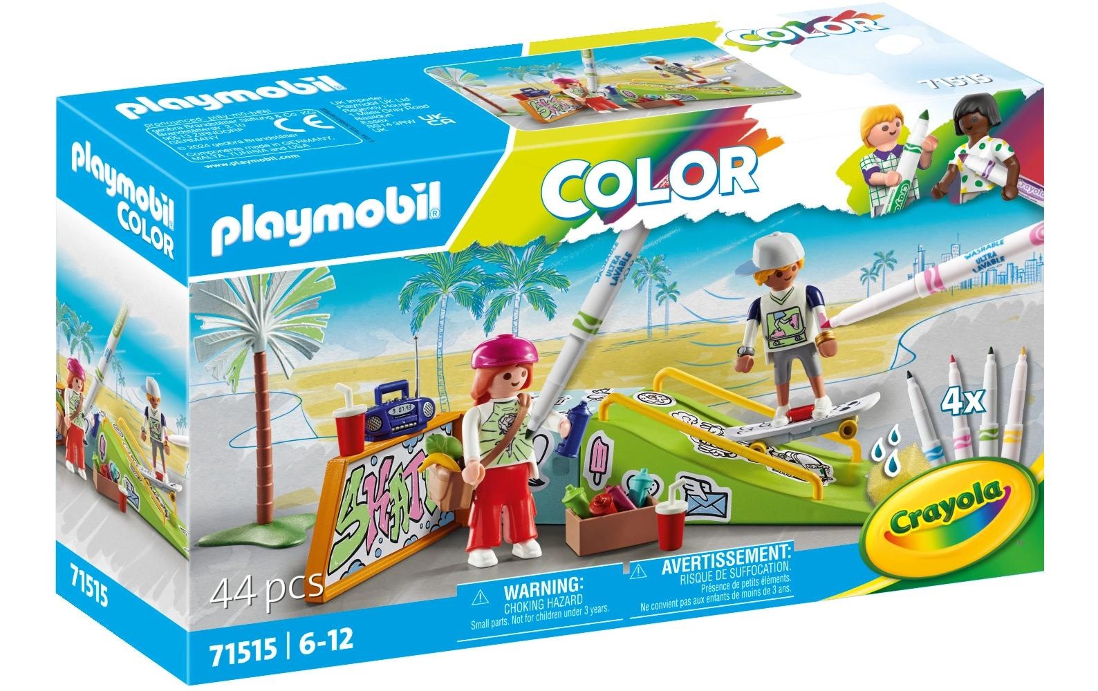 Image of Playmobil Spielbausteine "Color Skatepark 71515"