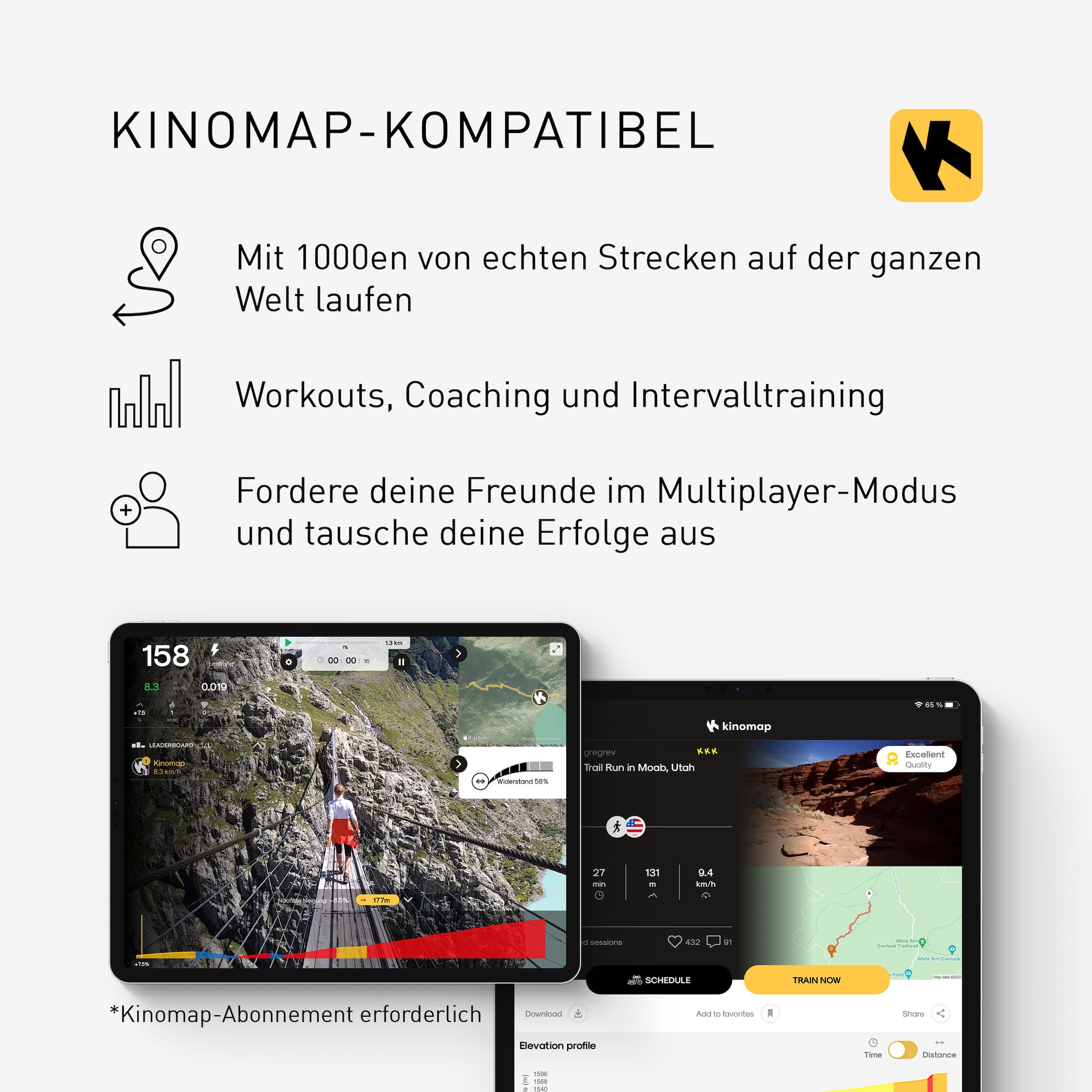 adidas Performance Tapis de course »Laufband T-23« bis max. 20 km/h, mit Steigung, 150 kg max. Benutzergewicht