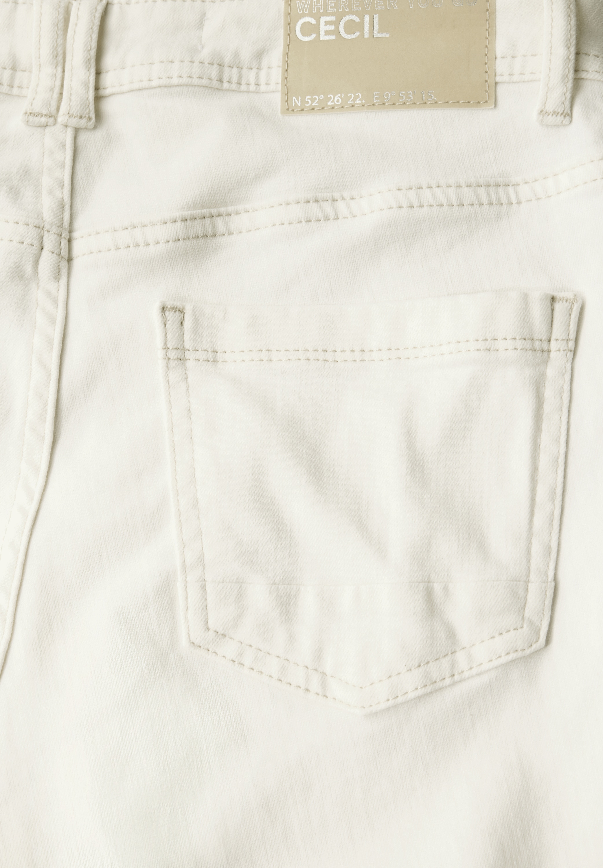 Cecil Straight-Jeans, im Five-Pocket Style