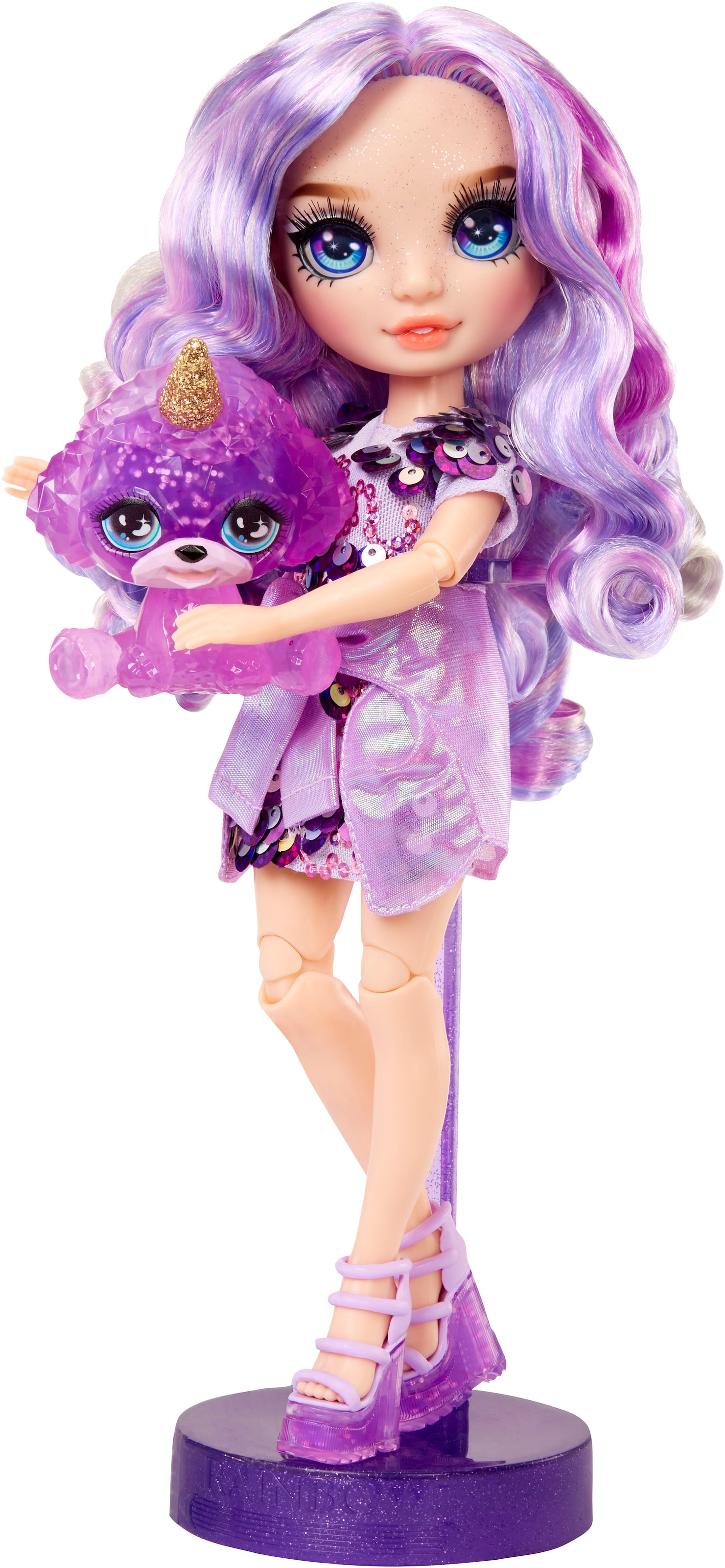 RAINBOW HIGH Anziehpuppe »Classic Rainbow Fashion Doll - Violet (purple)«