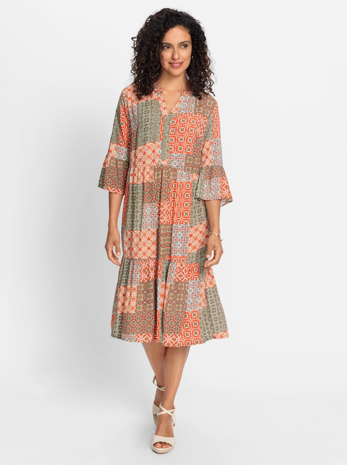 Inspirationen Druckkleid »Druck-Kleid«