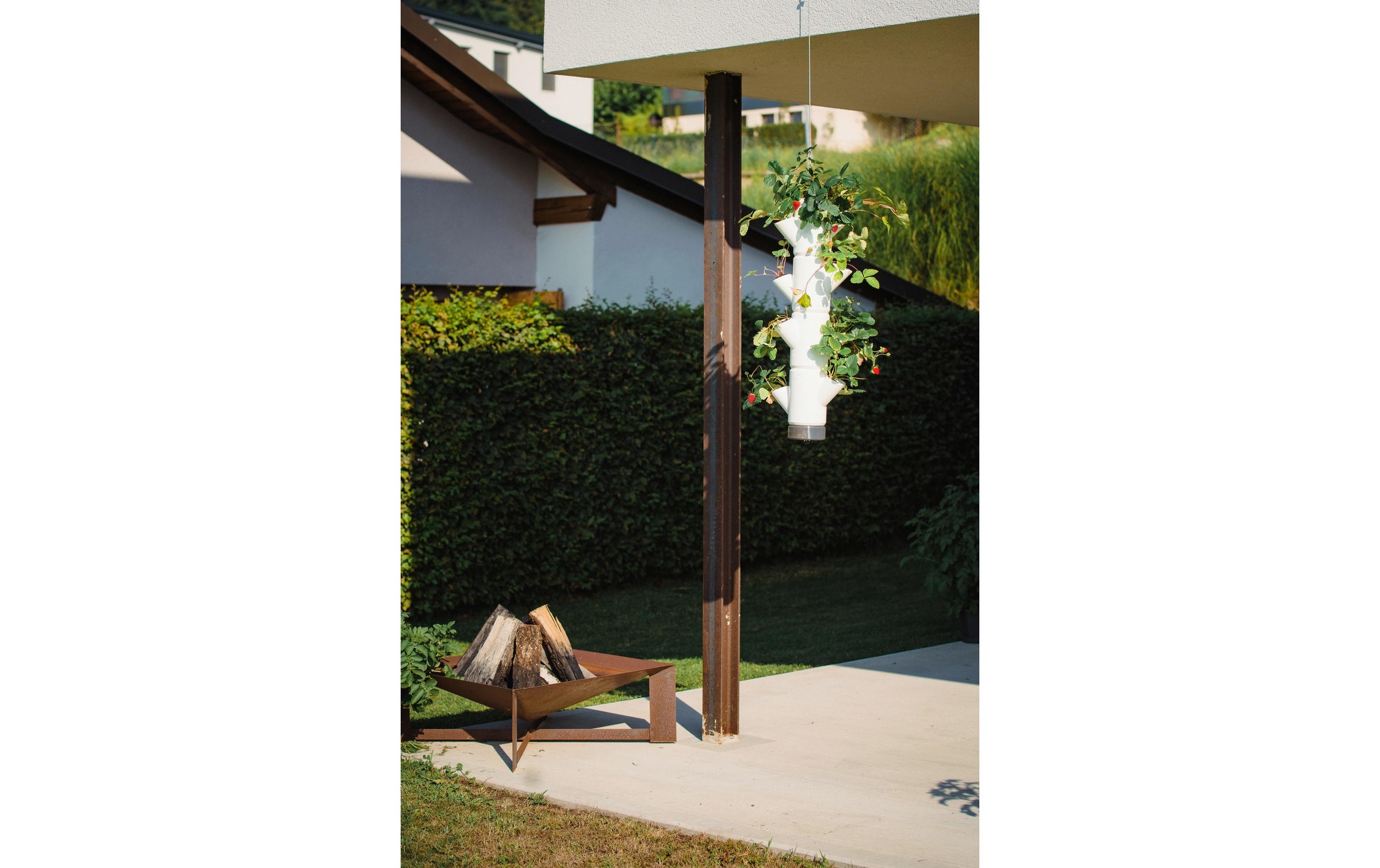 Gusta Garden Anzuchttopf »STRAWBERRY hanging anthrazit«