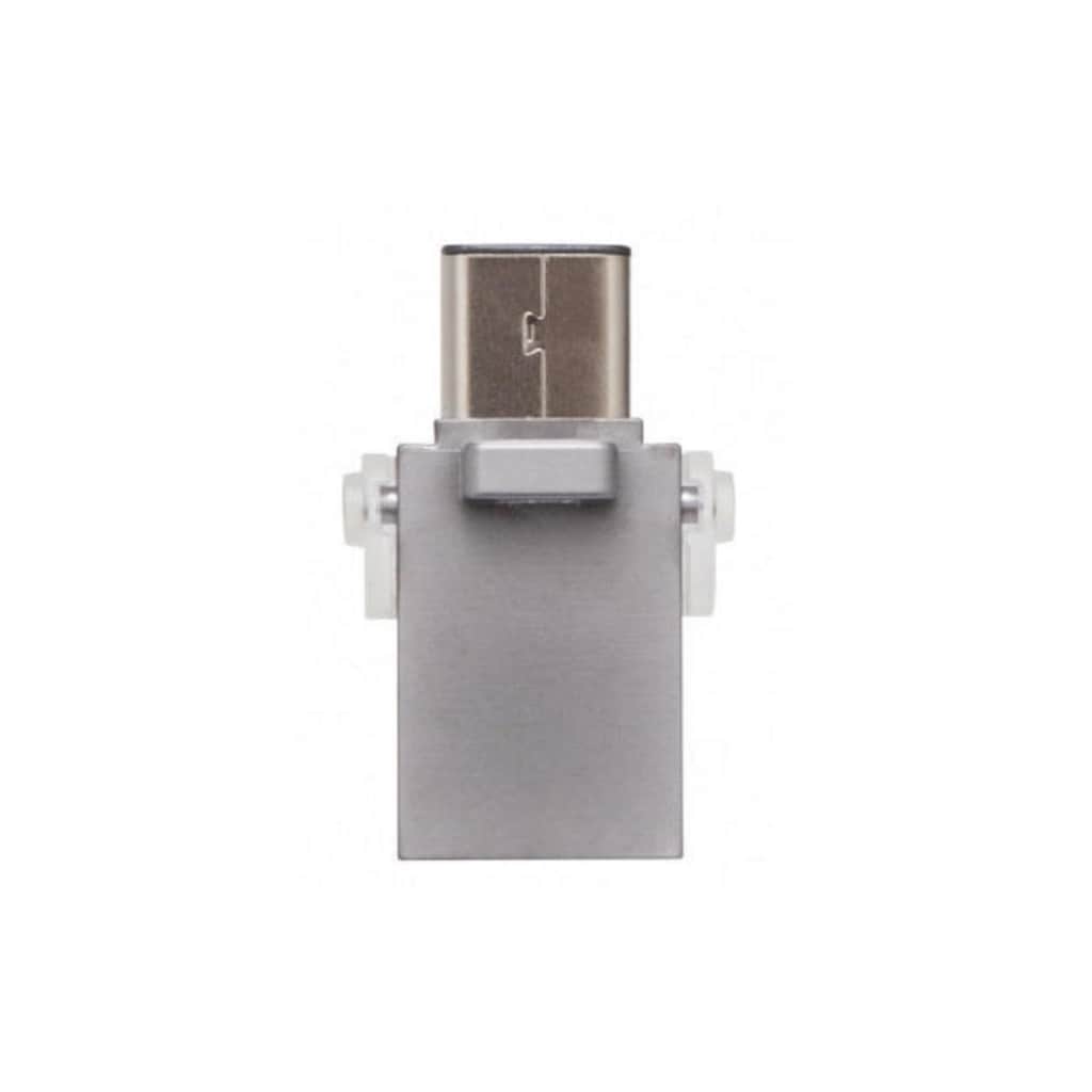Kingston Mini-USB-Stick »Data-Traveler microDuo 3C USB 3,1 128 GB«, (Lesegeschwindigkeit 100 MB/s)