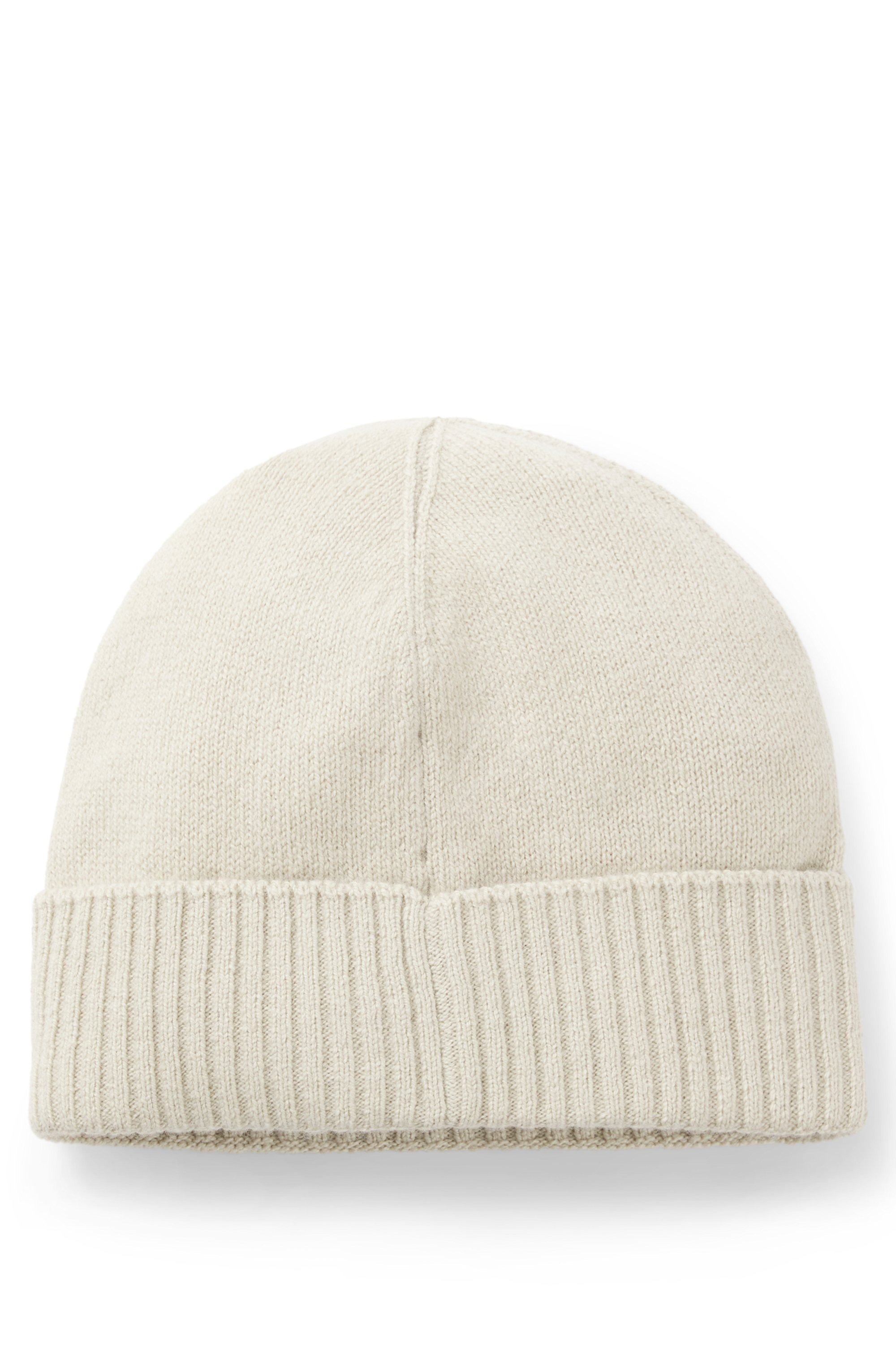 BOSS ORANGE Bonnet »Akaio_R_Hat« Badge logo ton sur ton, unisexe