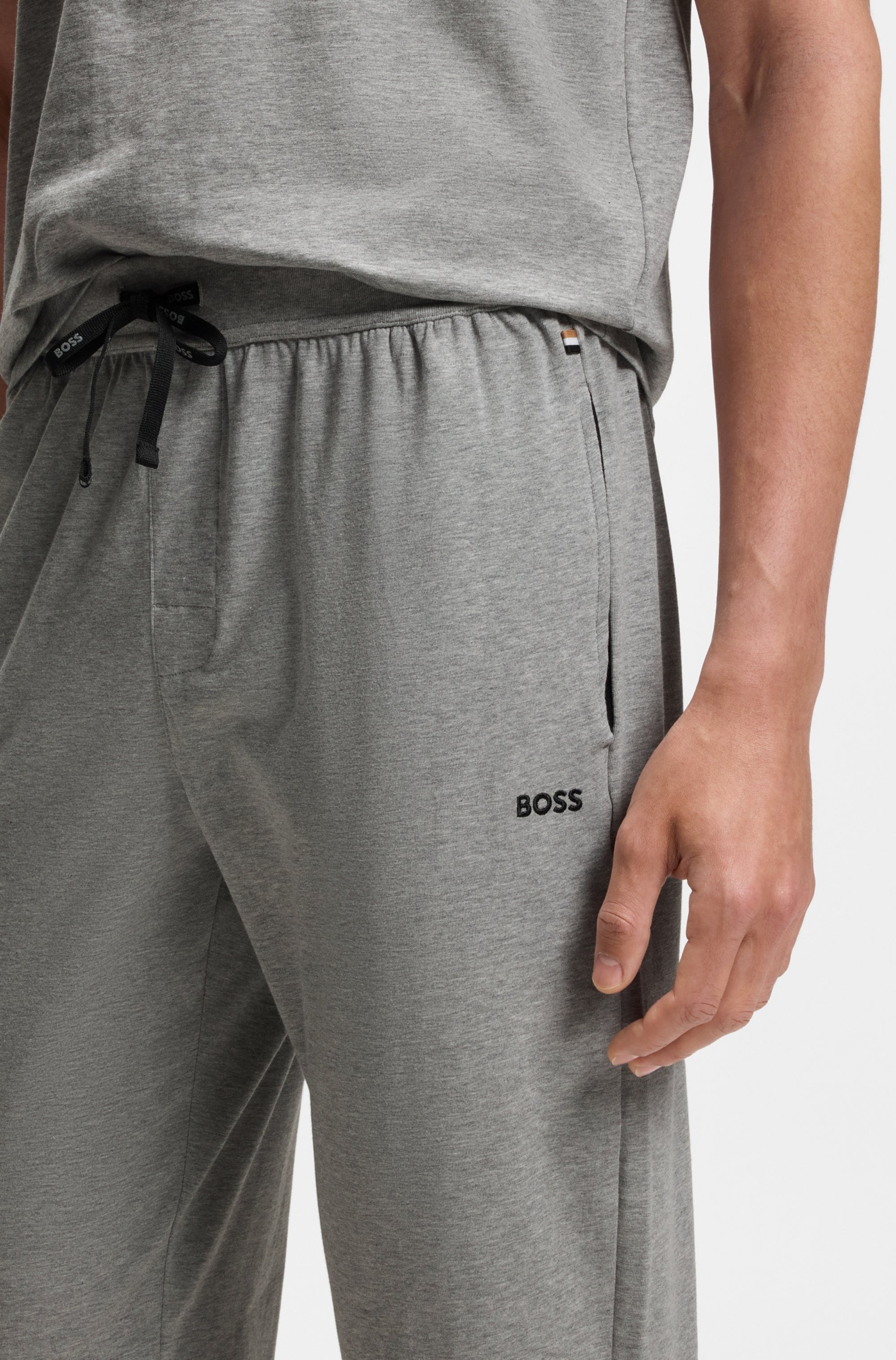 BOSS Pantalon sweat »Mix&Match Pants«  mit BOSS Aufdruck auf dem Kordelzug