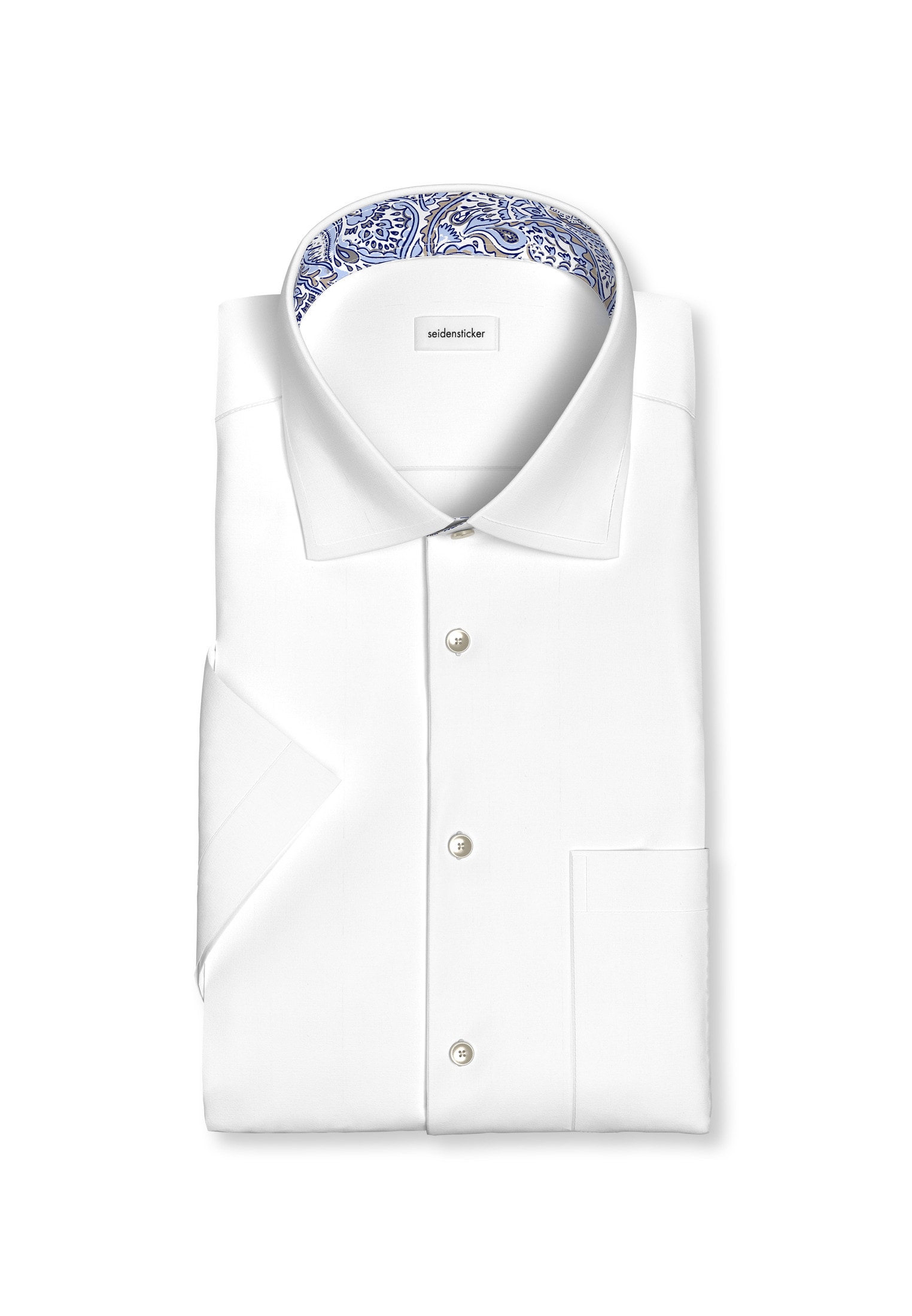 seidensticker Chemise d'affaires »Regular« Regular 1/2 Kentkragen Uni