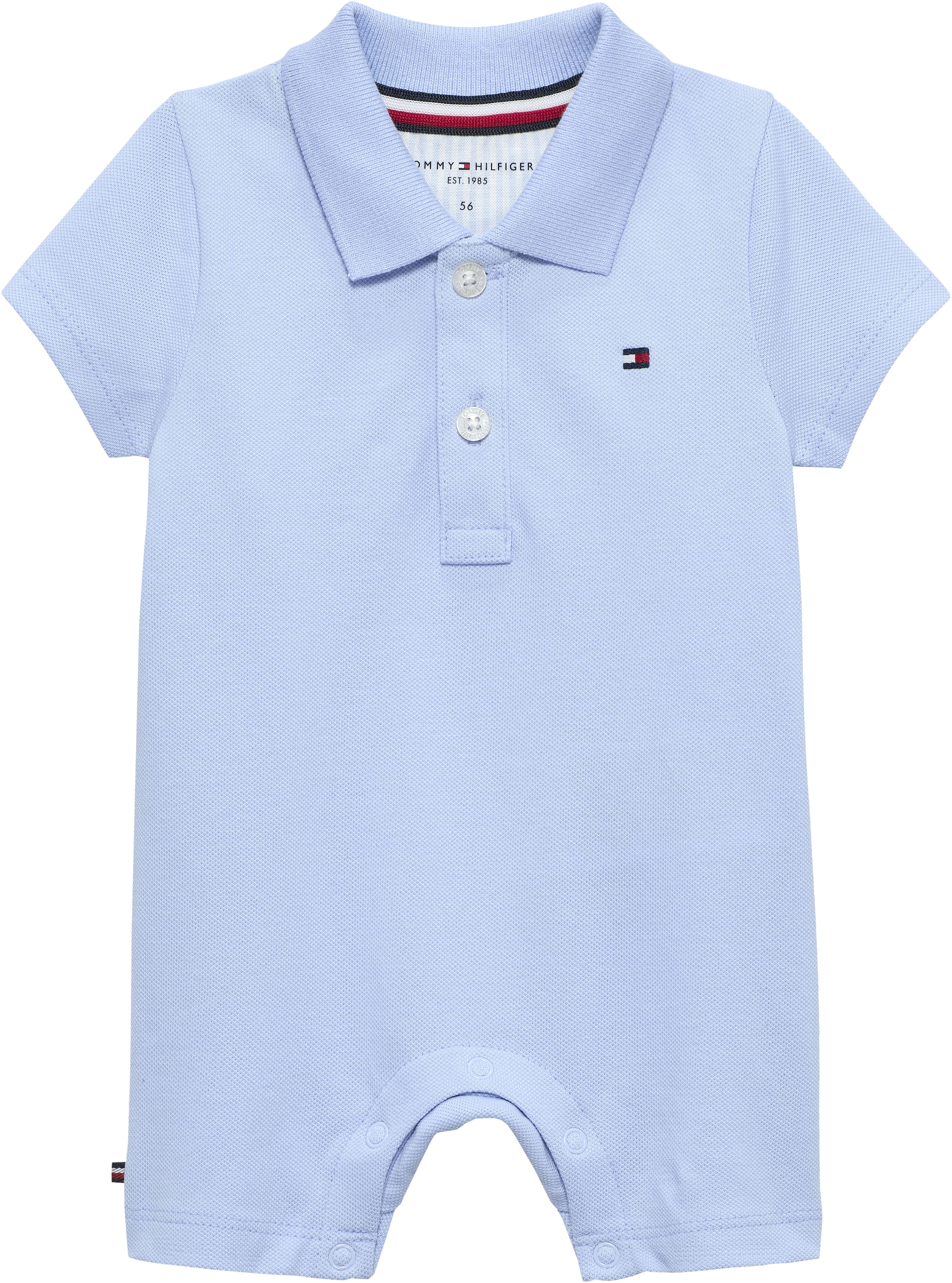 Tommy Hilfiger Grenouillère »ESSENTIAL POLO SHORTIE« für Babys, mit kurzen Beinen