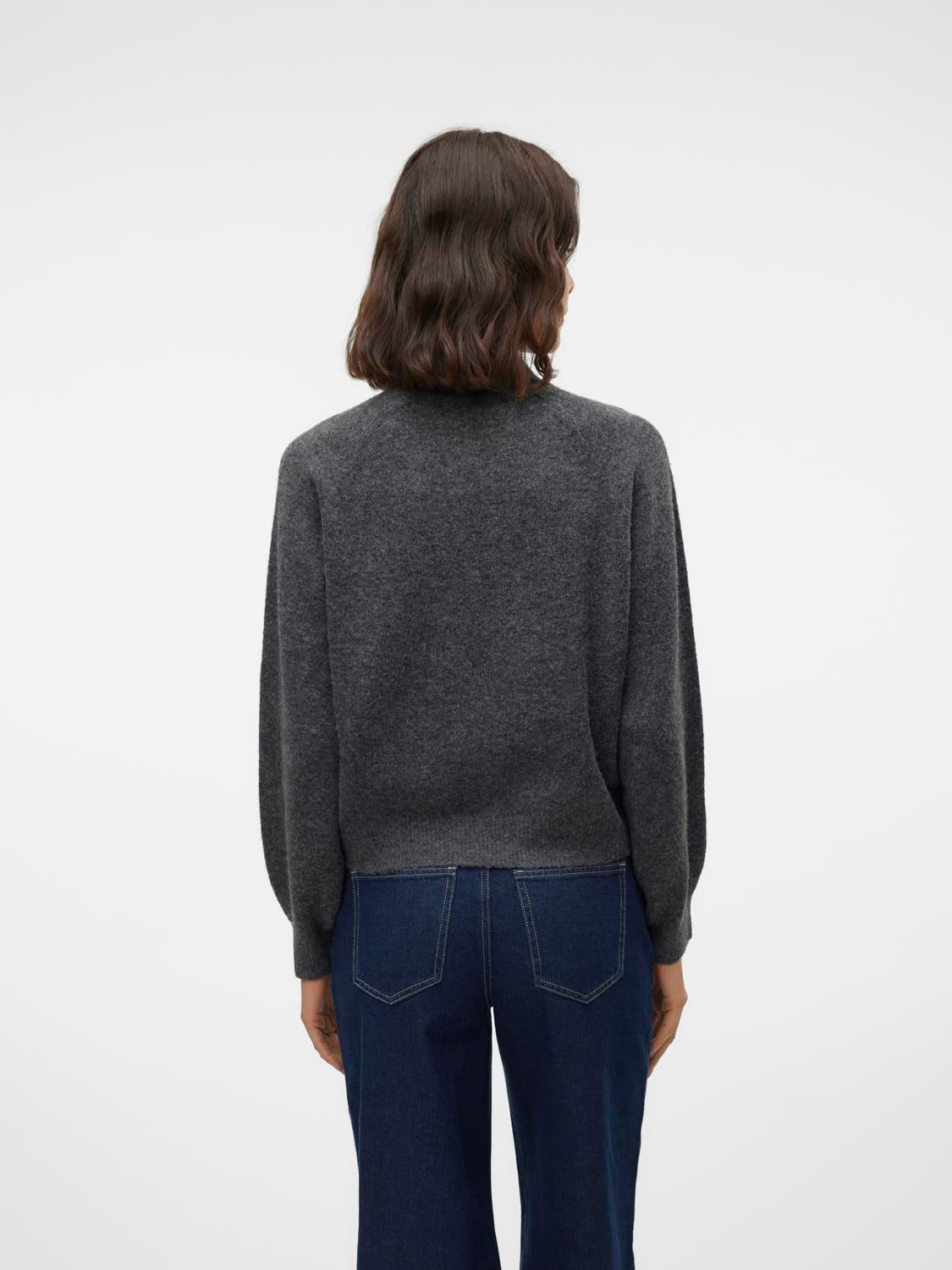 Vero Moda Pull en tricot »VMLEAF LS HIGH NECK PULLOVER ENT«