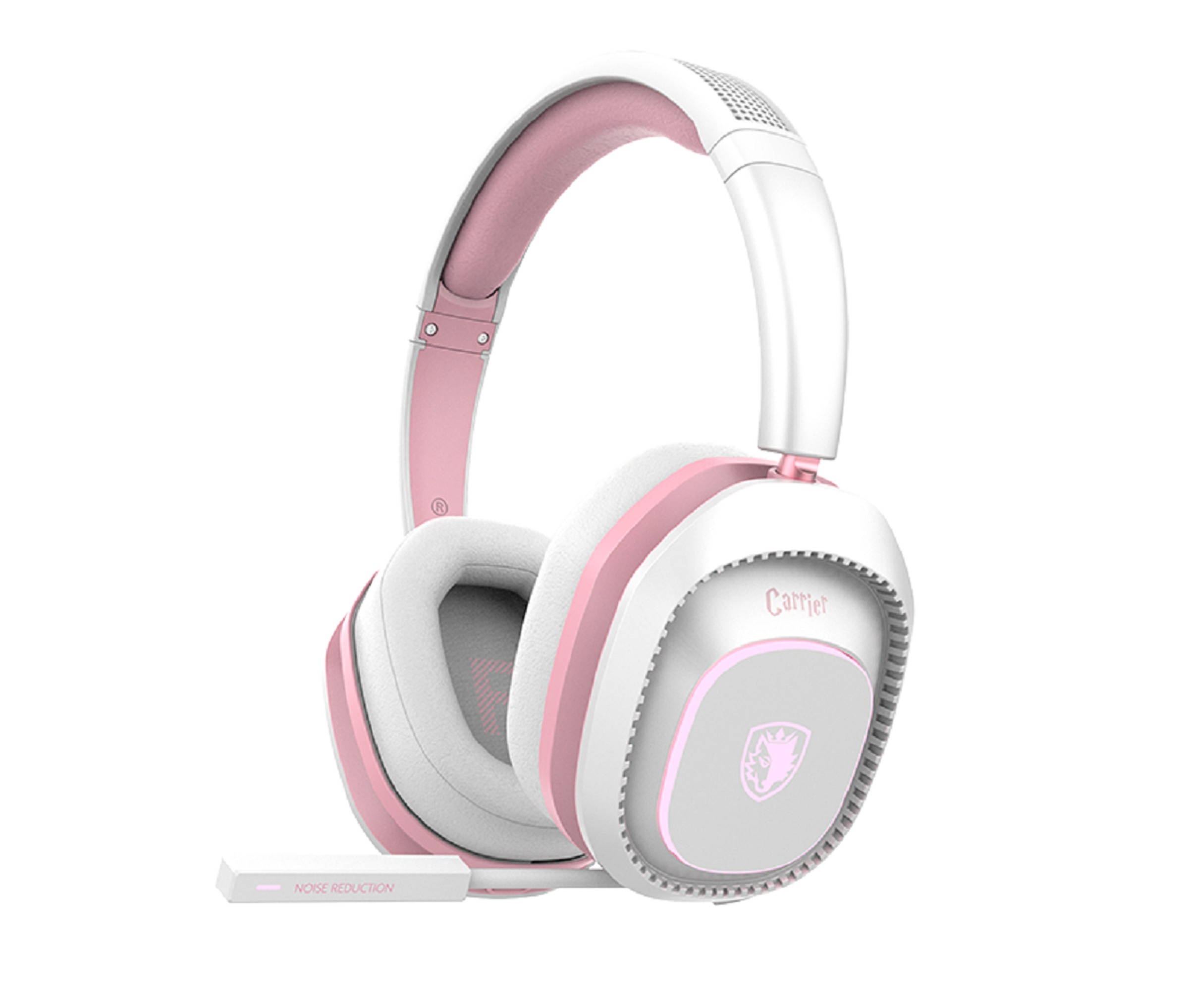 Image of Sades Gaming-Headset "Carrier SA-203" Rauschunterdrückung kabellos, Stereo, Over Ear, Bluetooth 5.0, 2,4G, 3,5 mm