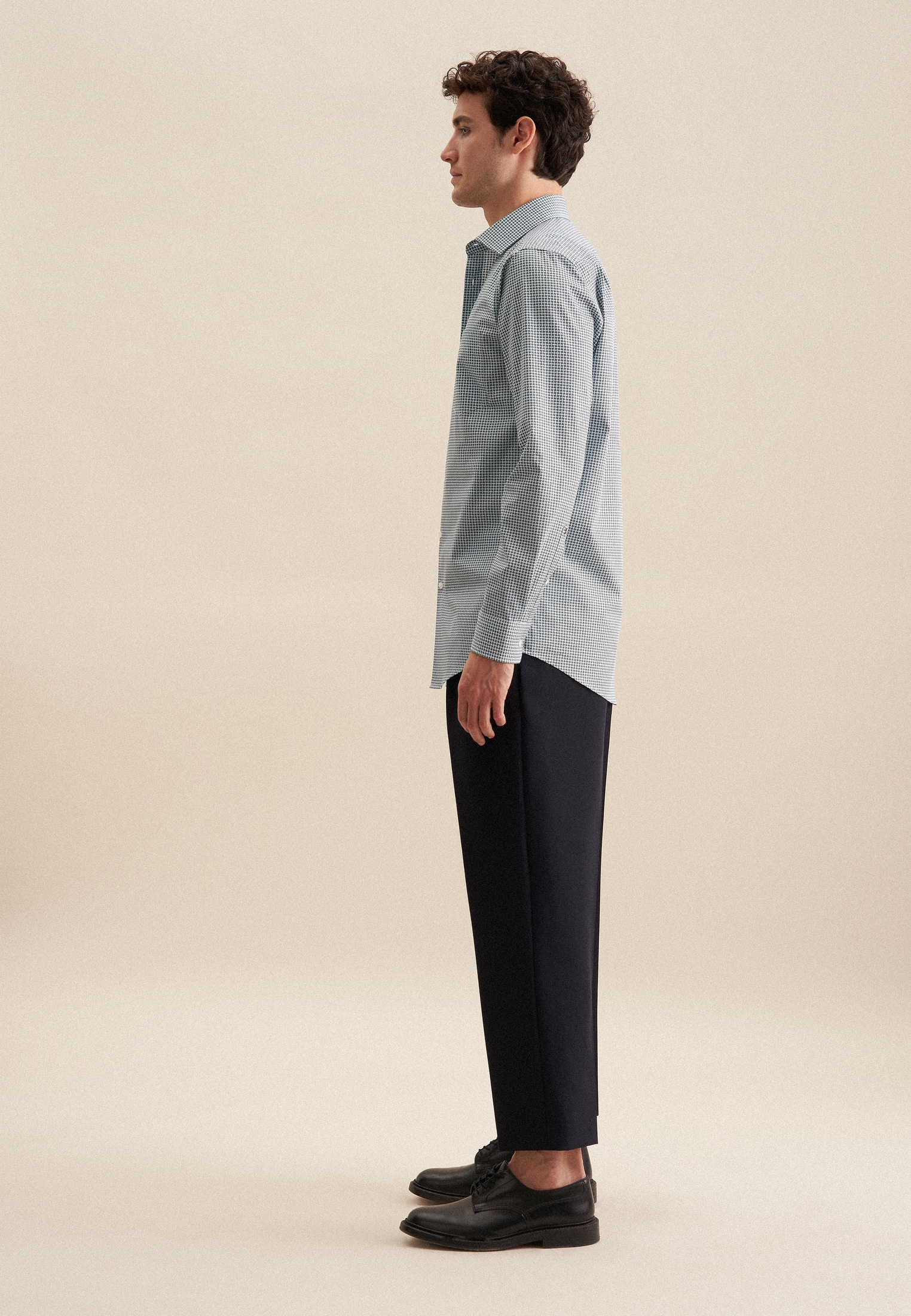 seidensticker Chemise d'affaires »Regular«, Regular 1/1 Kentkragen Druck
