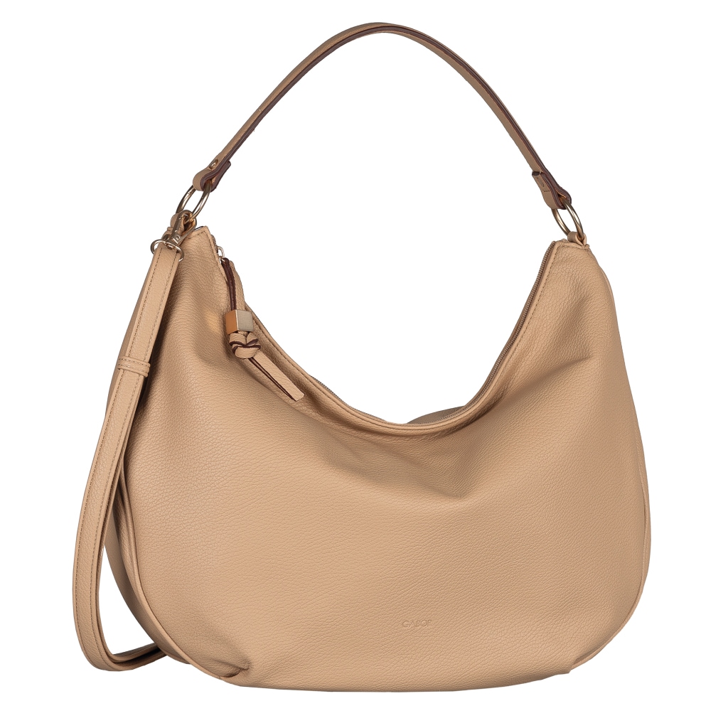 Image of Gabor Hobo "Rosina" Umhängetasche, Schultertasche mit markantem Metal-Emblem