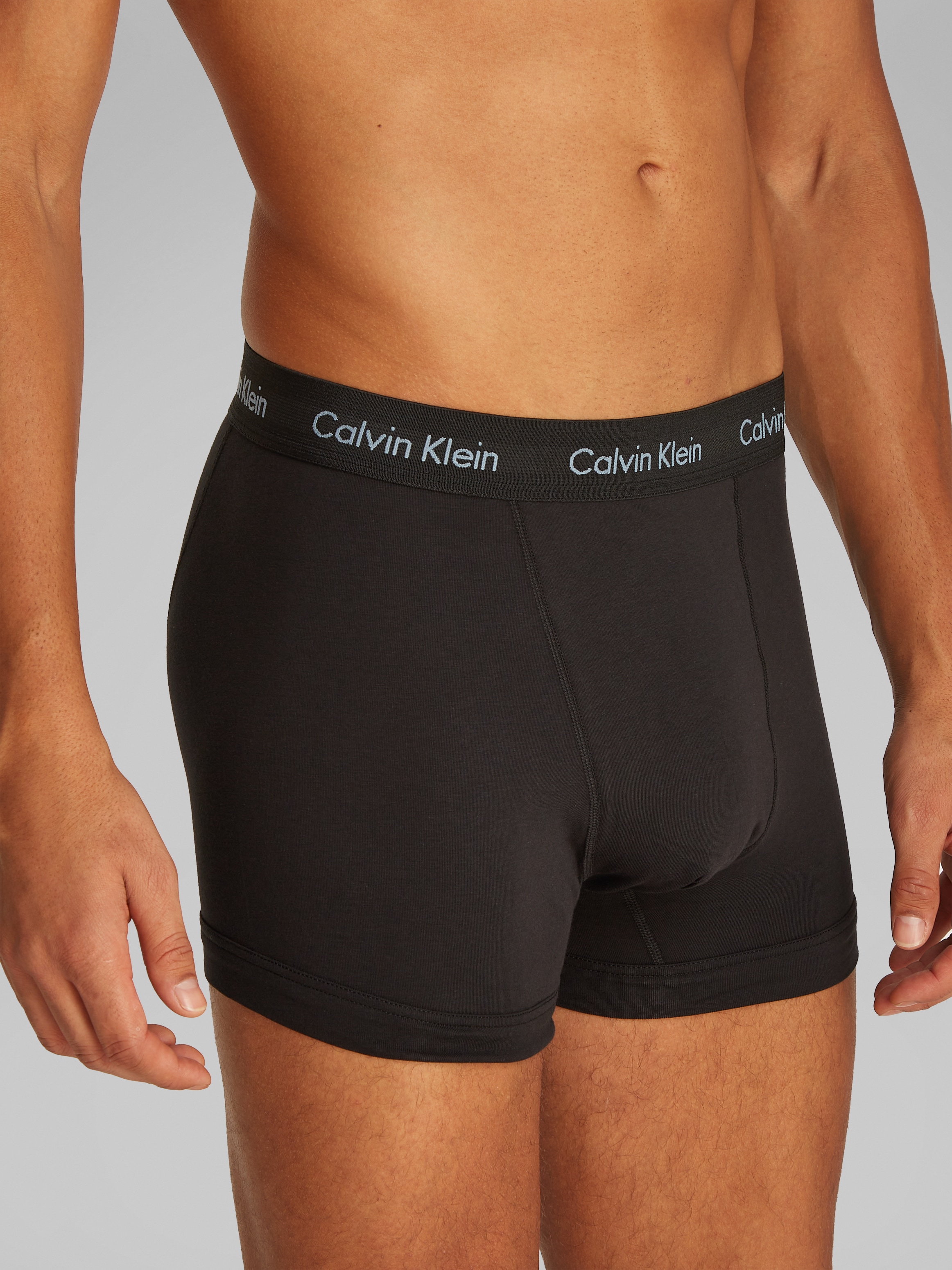 Calvin Klein Underwear Boxershorts »BOXER BRIEF 3PK« Packung, 3 Stk. mit Calvin Klein Logo-Elastikbund (3 Stück)