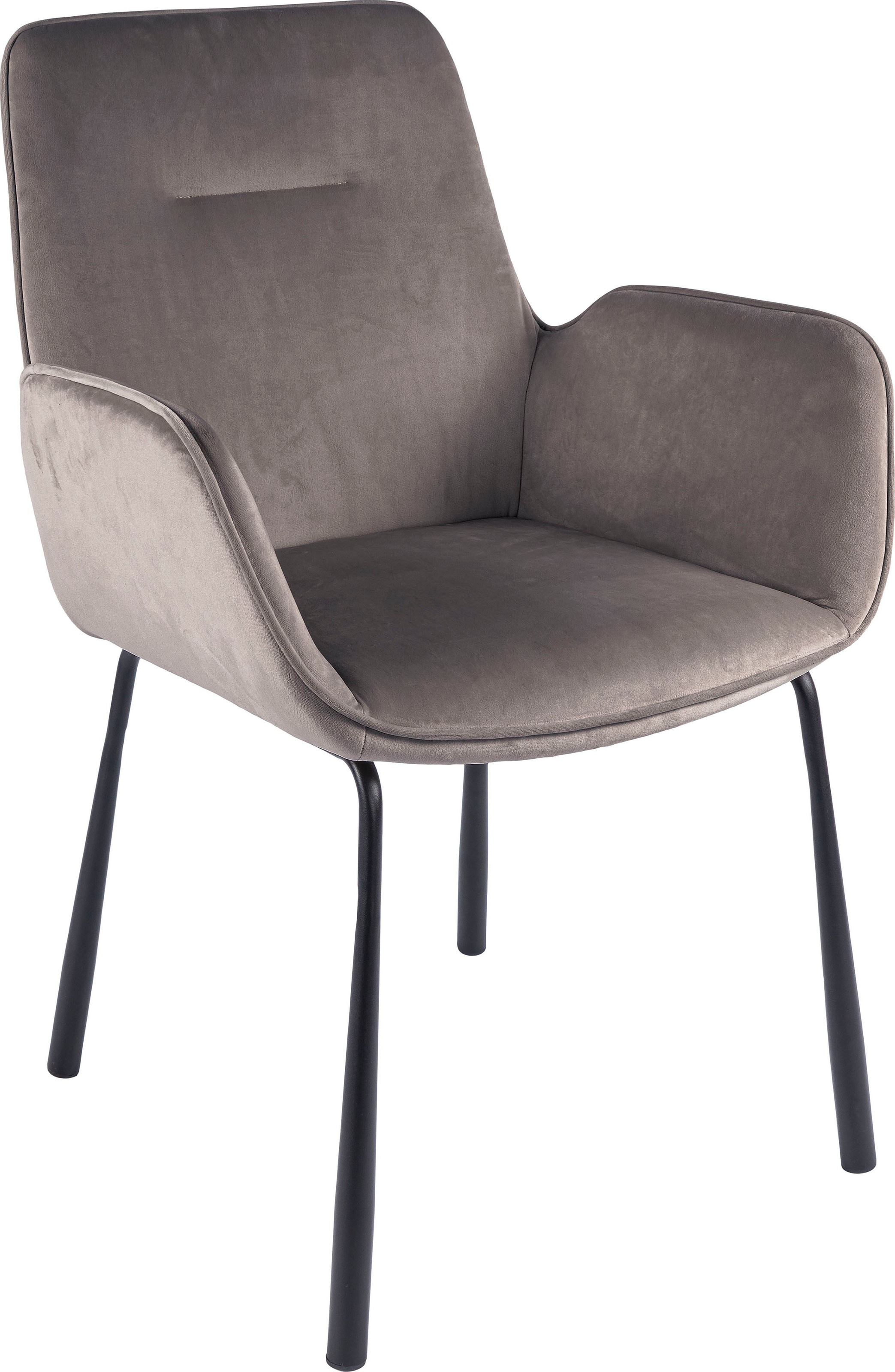 Image of Kayoom Polsterstuhl »Stuhl Eliot 125«, samtiger Stoffbezug bei Ackermann Versand Schweiz