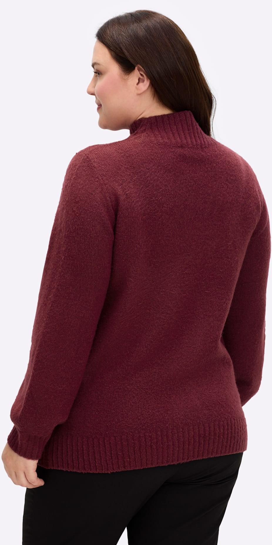 sheego by Joe Browns Pull à col montant »Pullover«