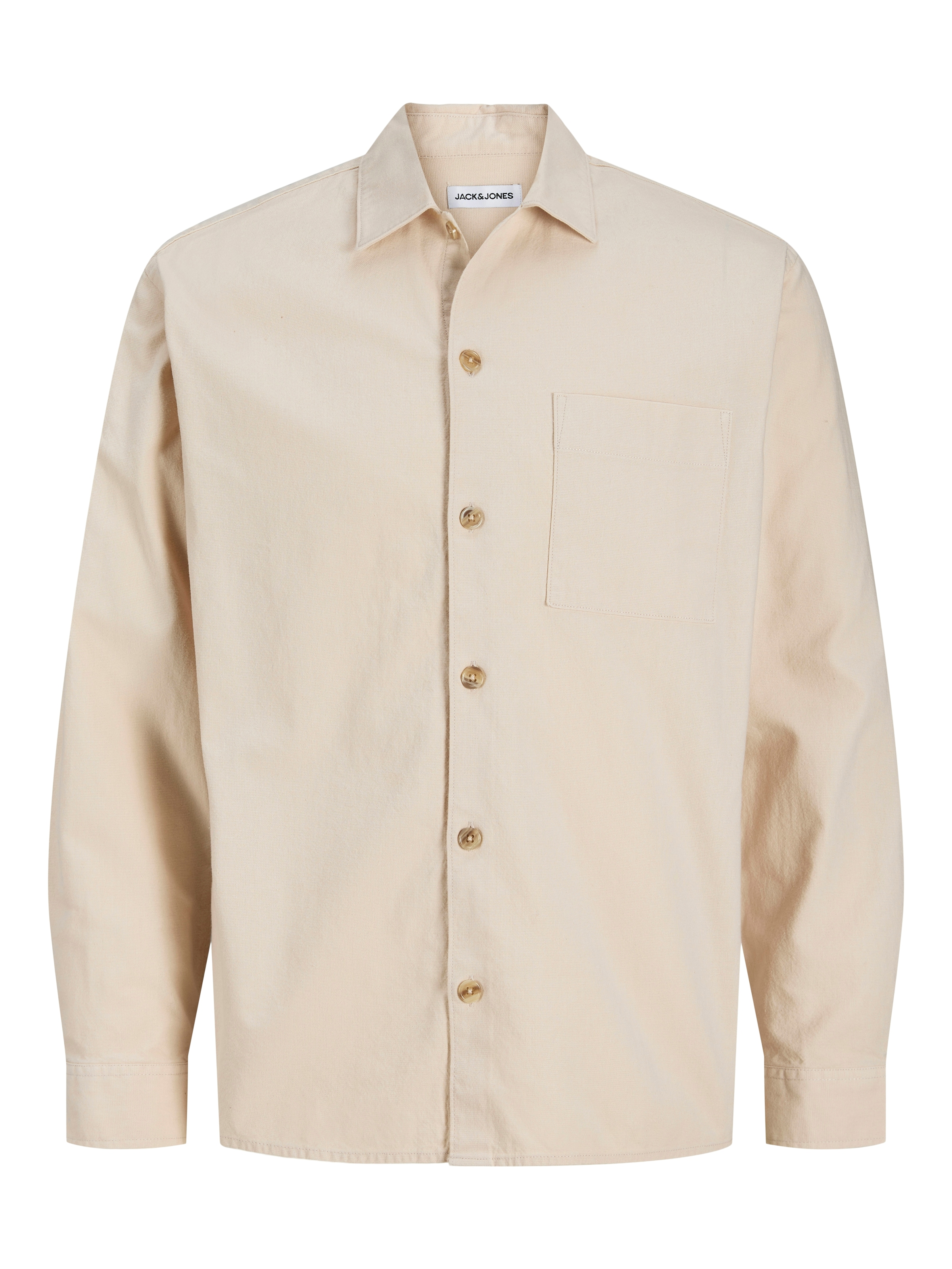 Jack & Jones Chemise à manches longues »JJETRISTAN OVERSHIRT LS SN« mit Knopfleiste