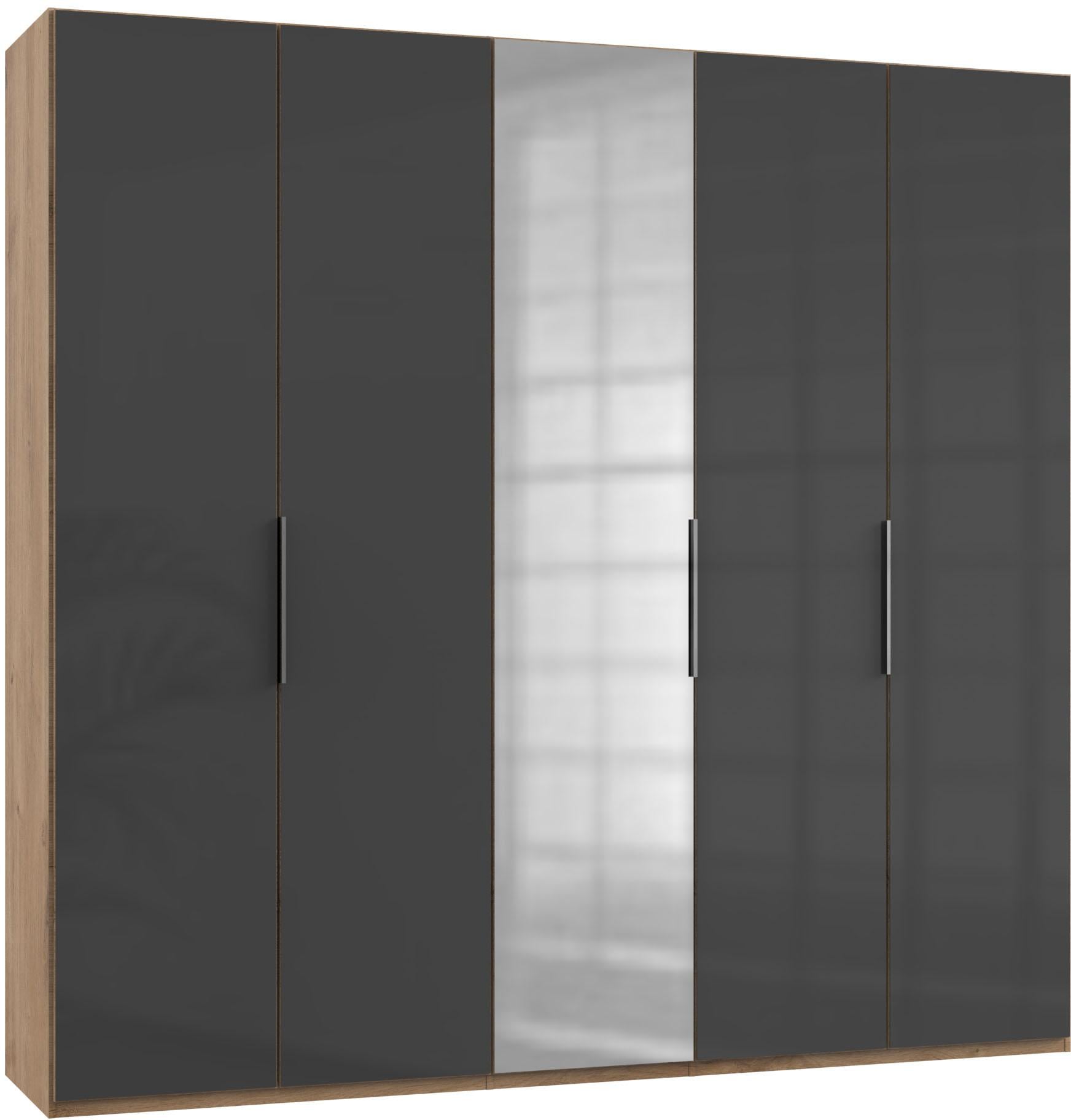 Image of Wimex Kleiderschrank "Level by fresh to go" mit Glas- und Spiegeltüren