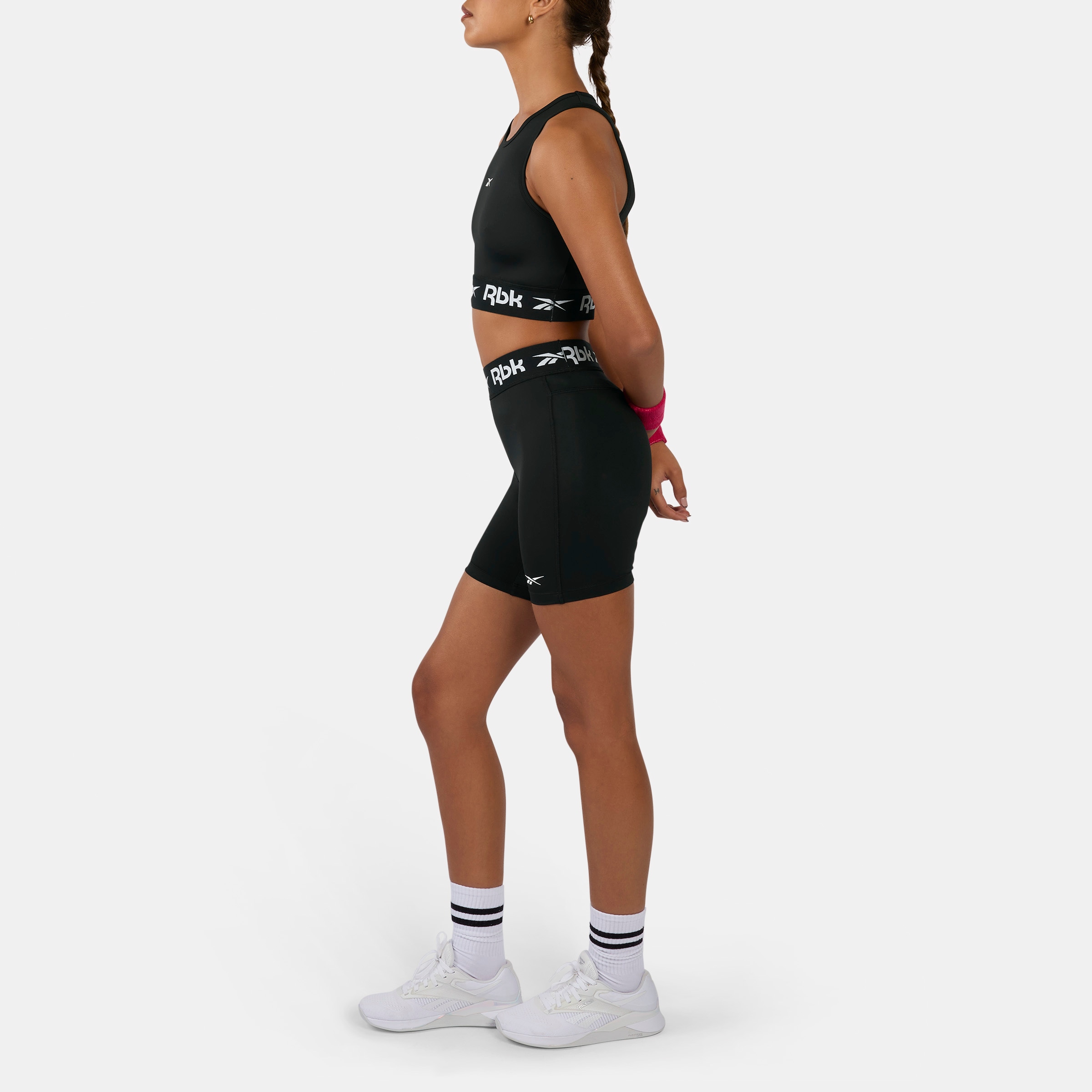 Reebok Soutien-gorge de sport »ID TRAIN CUTOUT BRALETTE« adapté aux activités sportives, en polyester et élasthanne