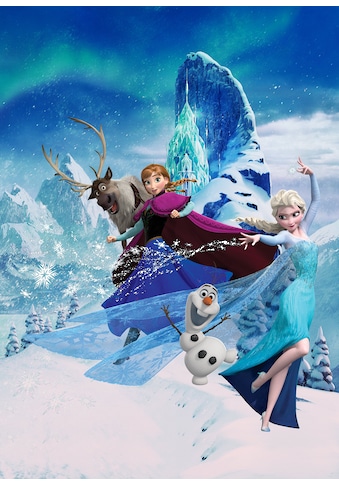 Vliestapete »Frozen Elsas Magic«, 200x280 cm (Breite x Höhe)