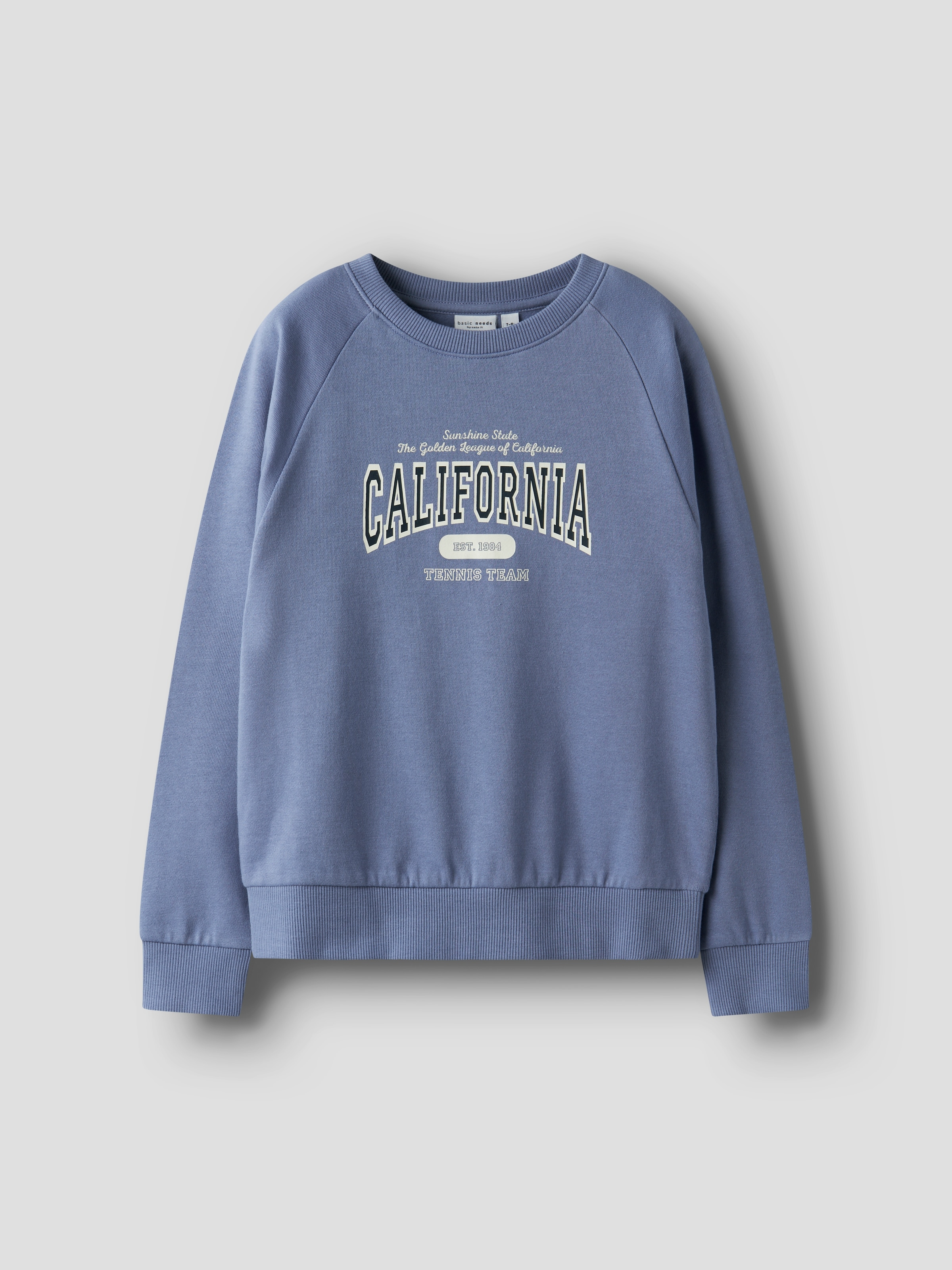 Image of Name It Sweatshirt "NKFVENUS LS NREG SWEAT BRU", Baumwolle, regular fit, Print