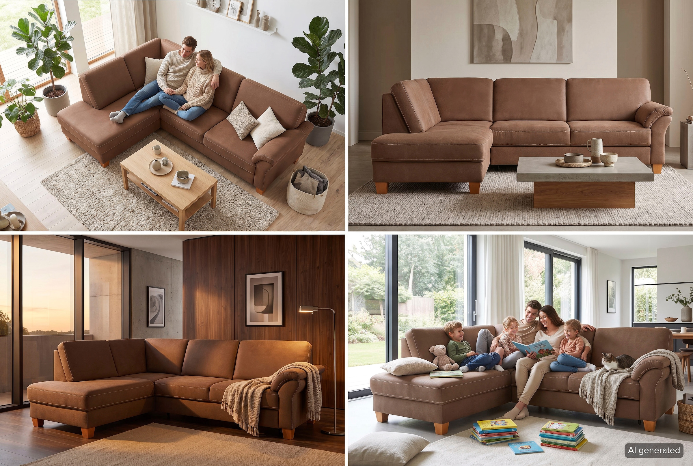 GOODproduct Canapé d'angle »Borkum L-Form, B: 249 cm - OTTO. Verlässliche Qualität.« optionnellement avec fonction couchage, canapé d'angle avec ressorts