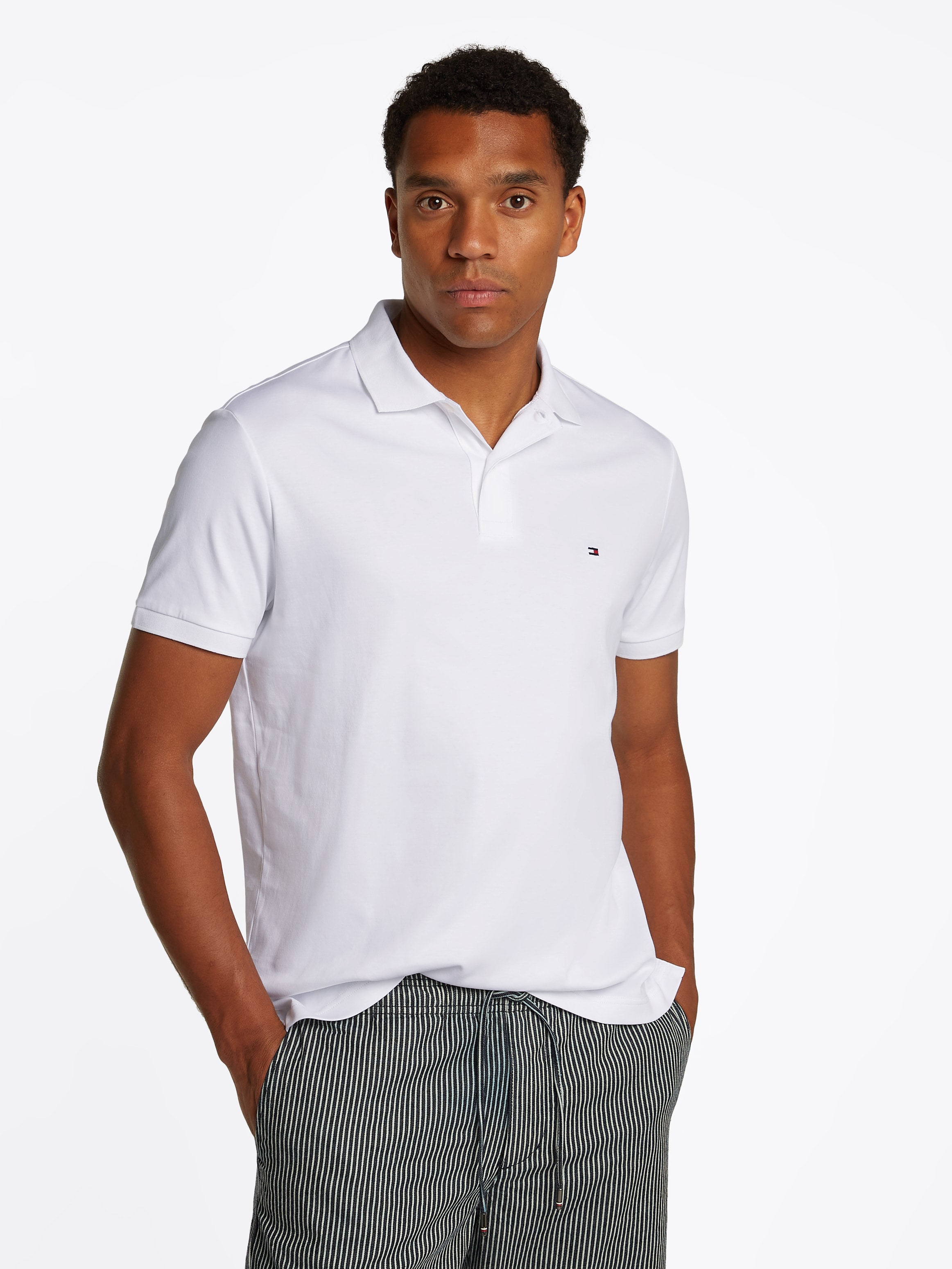Image of Tommy Hilfiger Poloshirt "LIQUID COTTON ESSENTIAL REG POLO"
