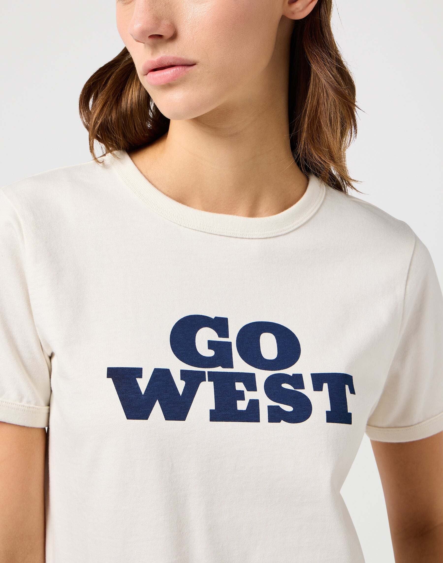 Wrangler T-shirt »WRANGLER T-Shirt Ringer Tee«