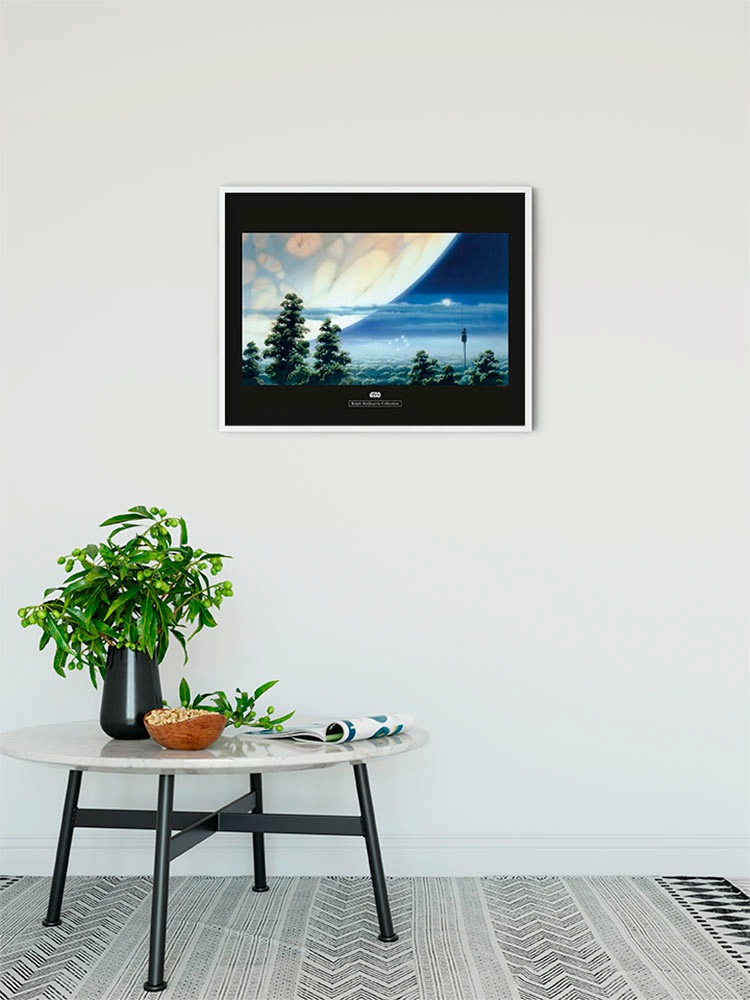 Komar Bild »Star Wars Classic RMQ Yavin Lookout«, Star Wars, (1 St.), Wandbild zur Dekoration im Kinderzimmer - ohne Rahmen