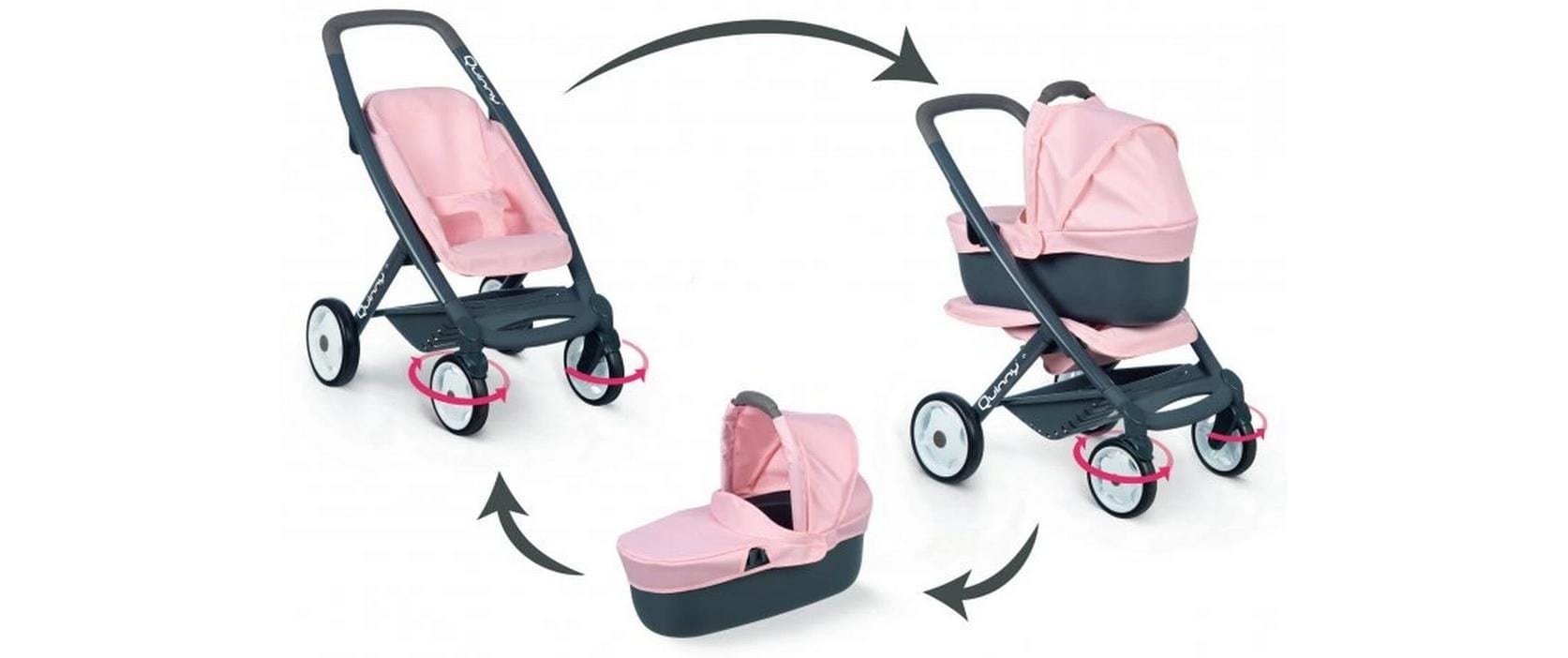 Smoby Puppenwagen »3-in-1 Puppenwagen«