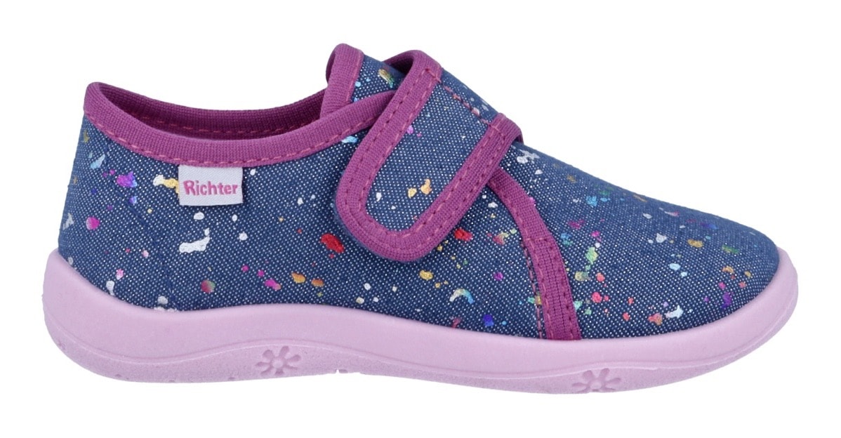 Richter Chausson »Mia WMS: Mittel«  chaussures de jardin d'enfants avec WMS, gabarit de taille à télécharger