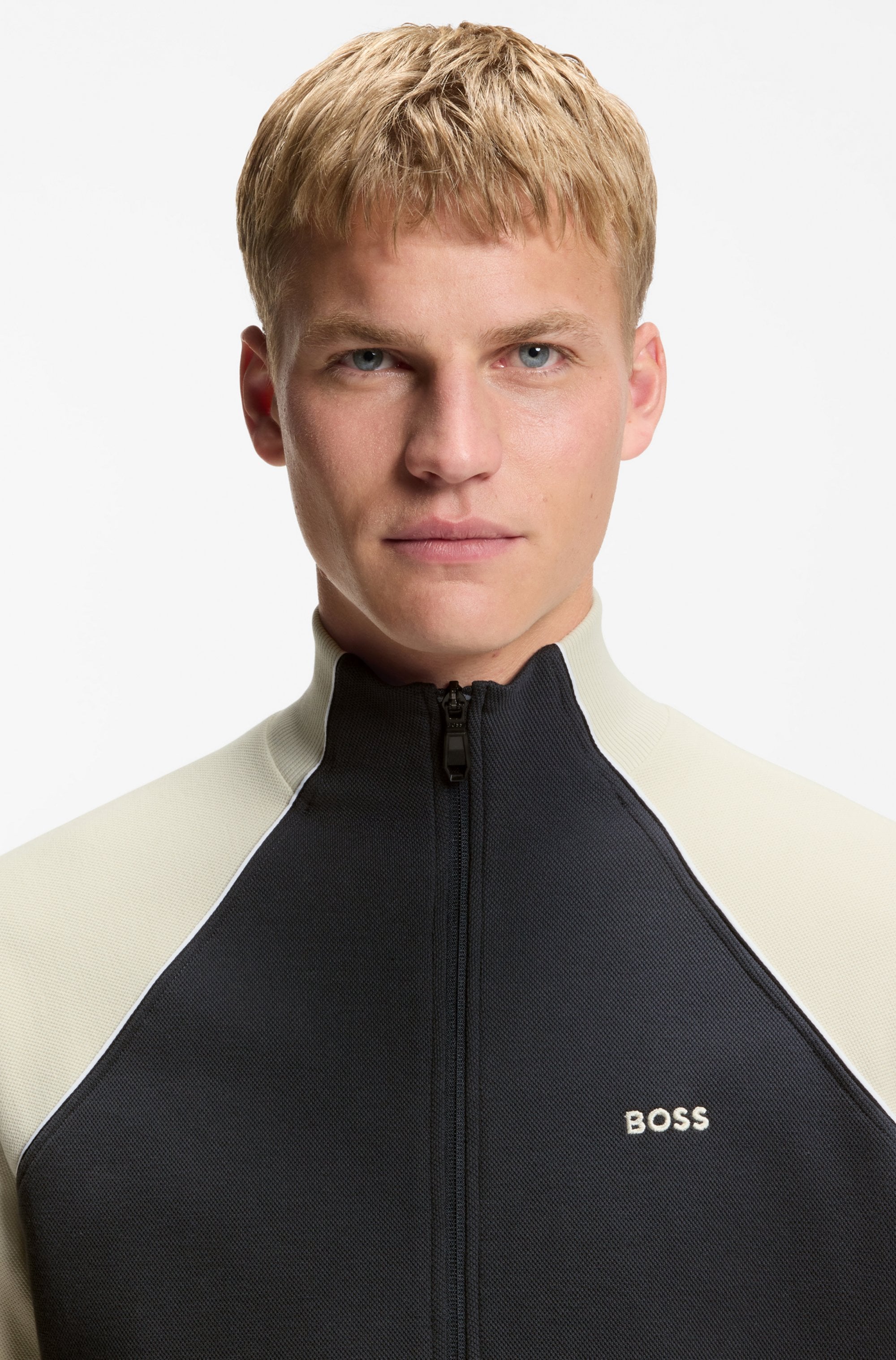 BOSS GREEN Veste sweat »Skaz« mit Markenlabel