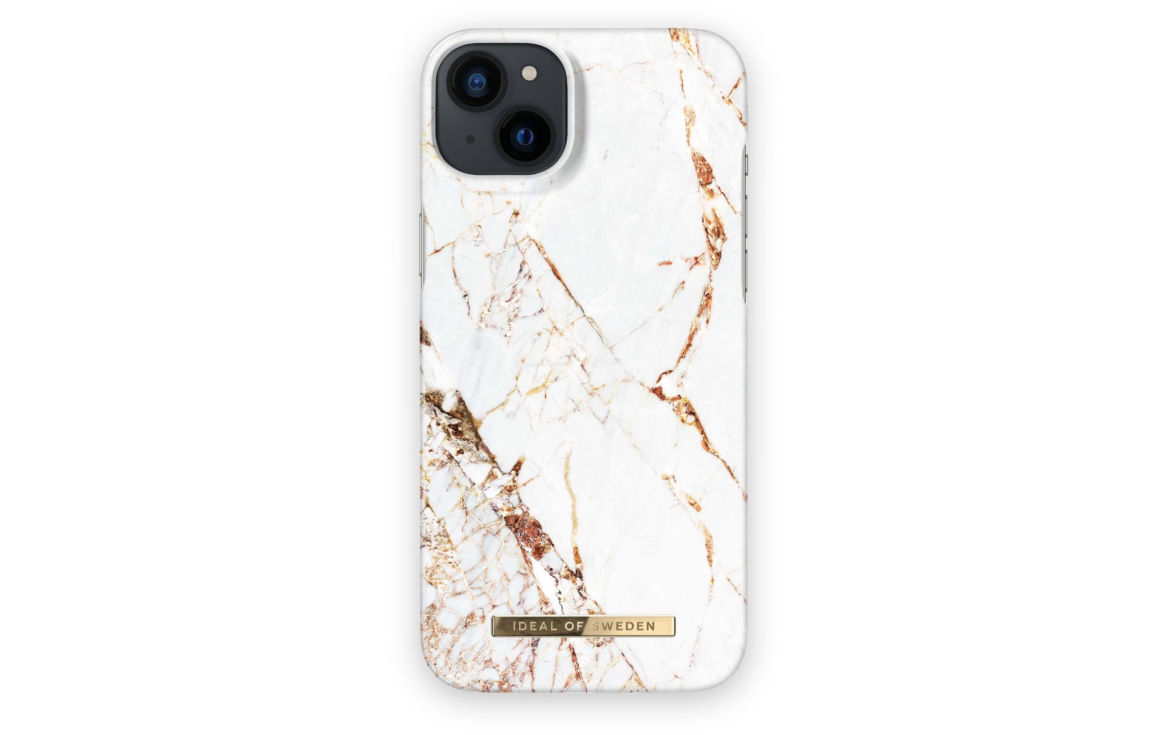 Image of iDeal of Sweden Smartphone-Hülle "Carrara Gold iPhone 14 Plus"
