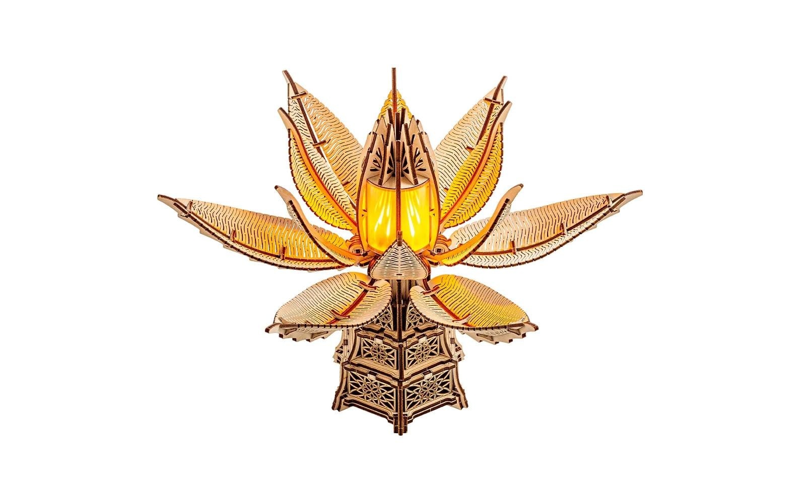 Image of Spielbausteine "WoodTrick Fiery Bloom"