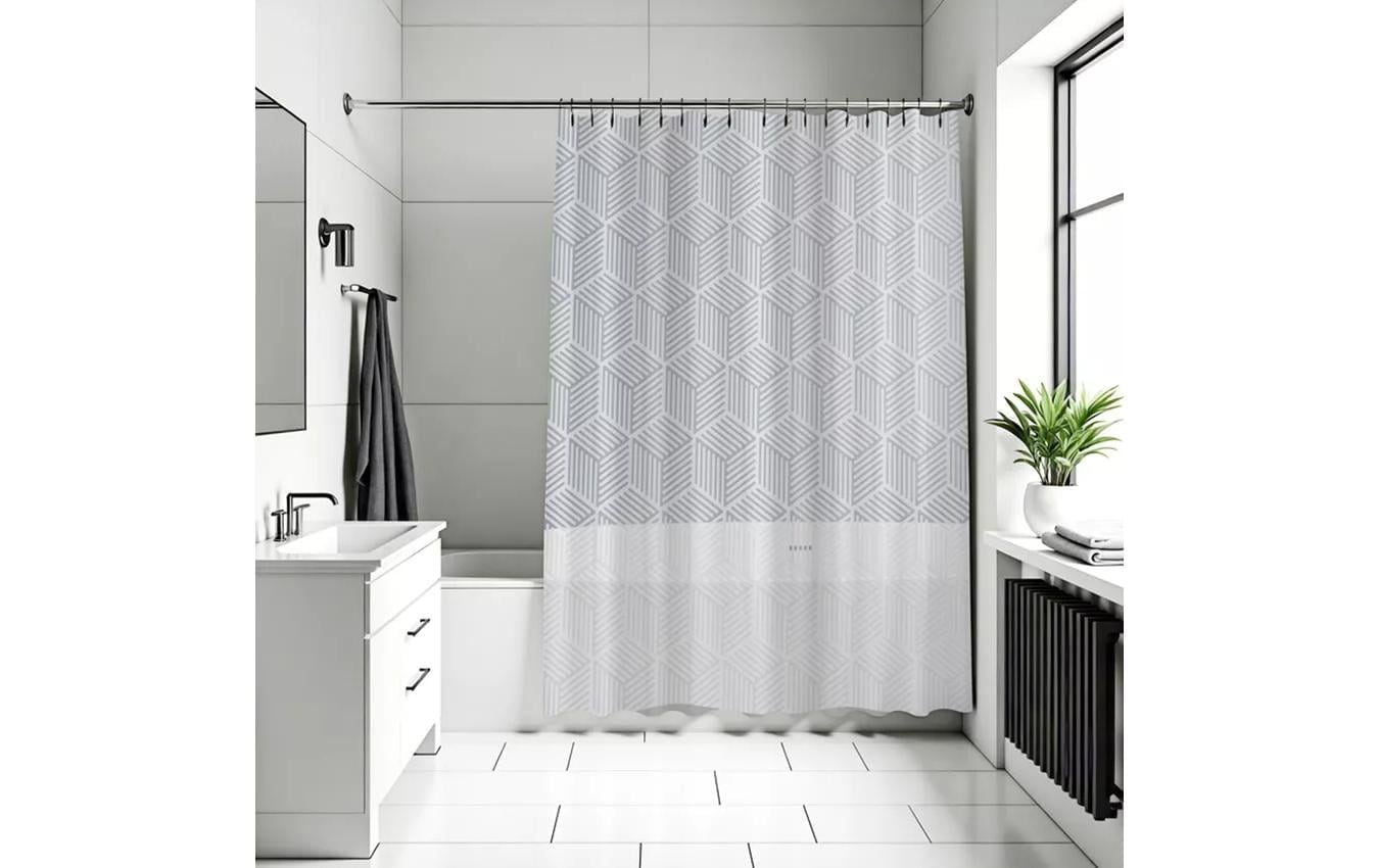 diaqua® Duschvorhang »Cubic 180 x 200 cm« Breite 180 cm Badevorhang