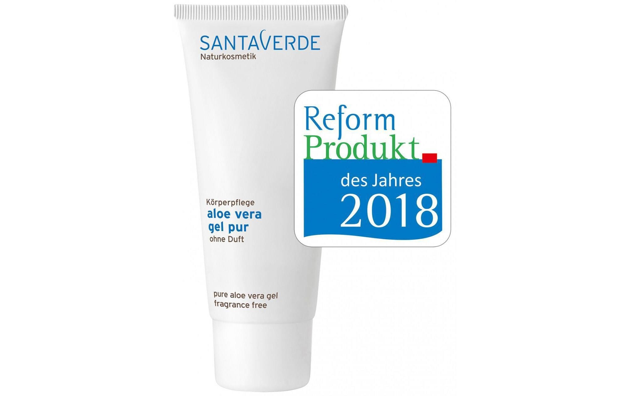 Image of Gesichtsgel "SantaVerde Aloe Vera Pur ohne Duft 100 ml"