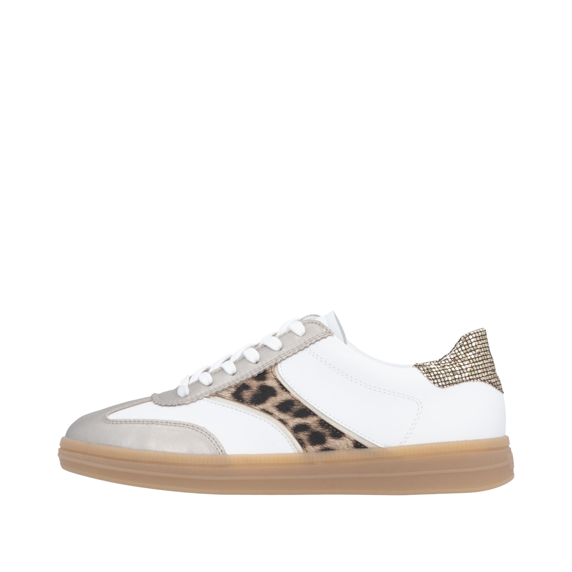 Remonte Sneakers  Chaussure de loisir, chaussure basse, sneaker léopard avec semelle intérieure amovible