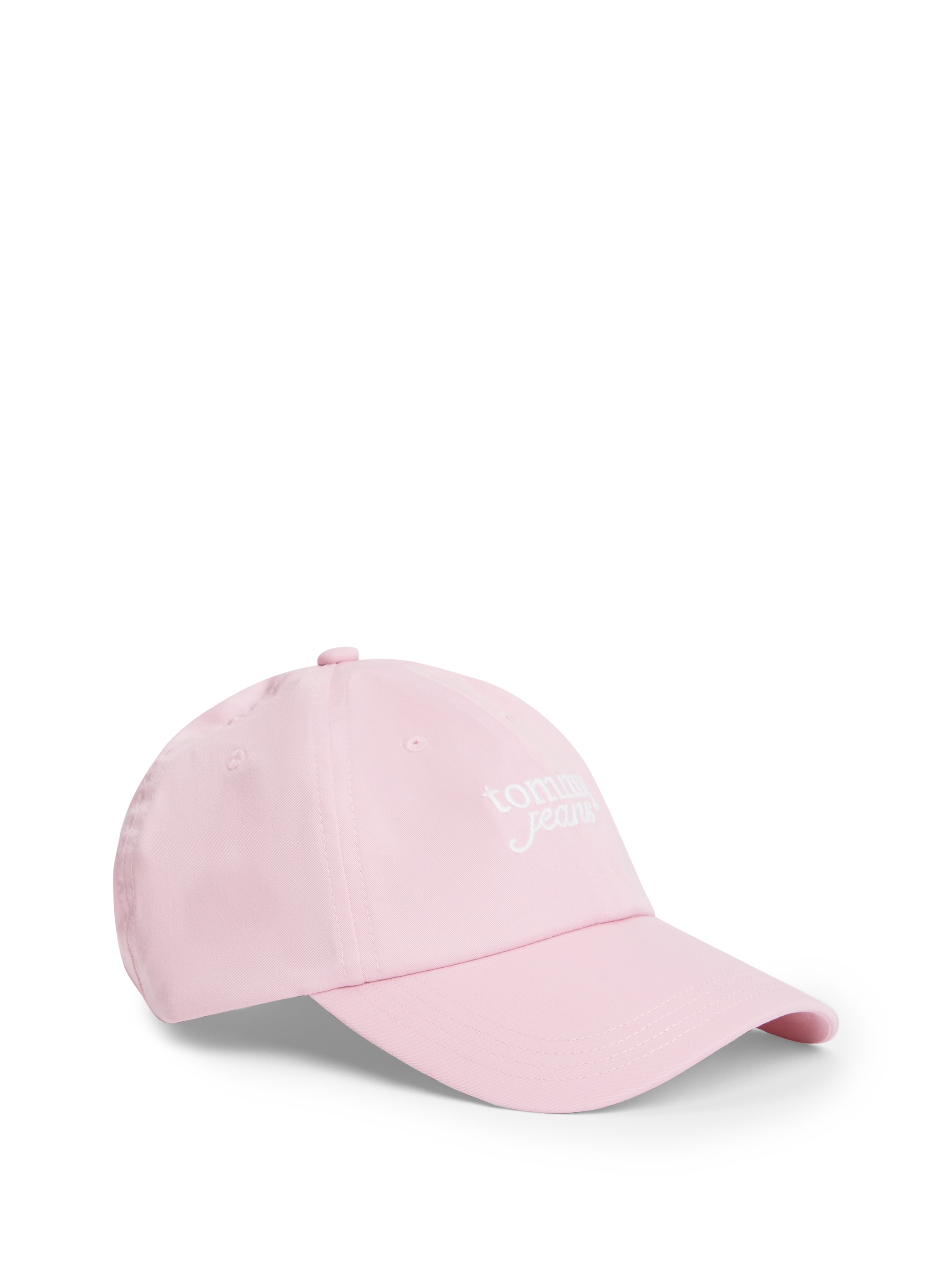 Image of Tommy Jeans Baseball Cap "TJW SCRIPT LOGO" Regular fit mit festem Schirm
