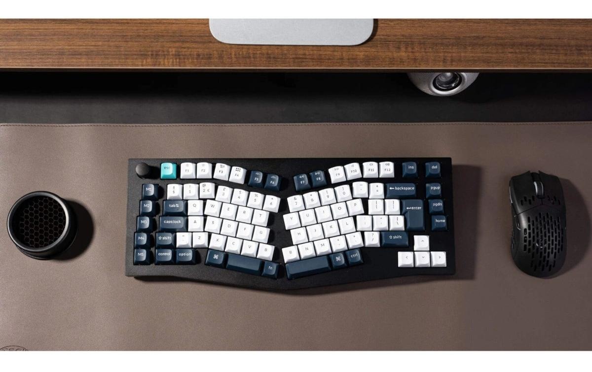   Gaming-Tastatur »Keychron Q10 Max Black QMK Brown Switch« ()