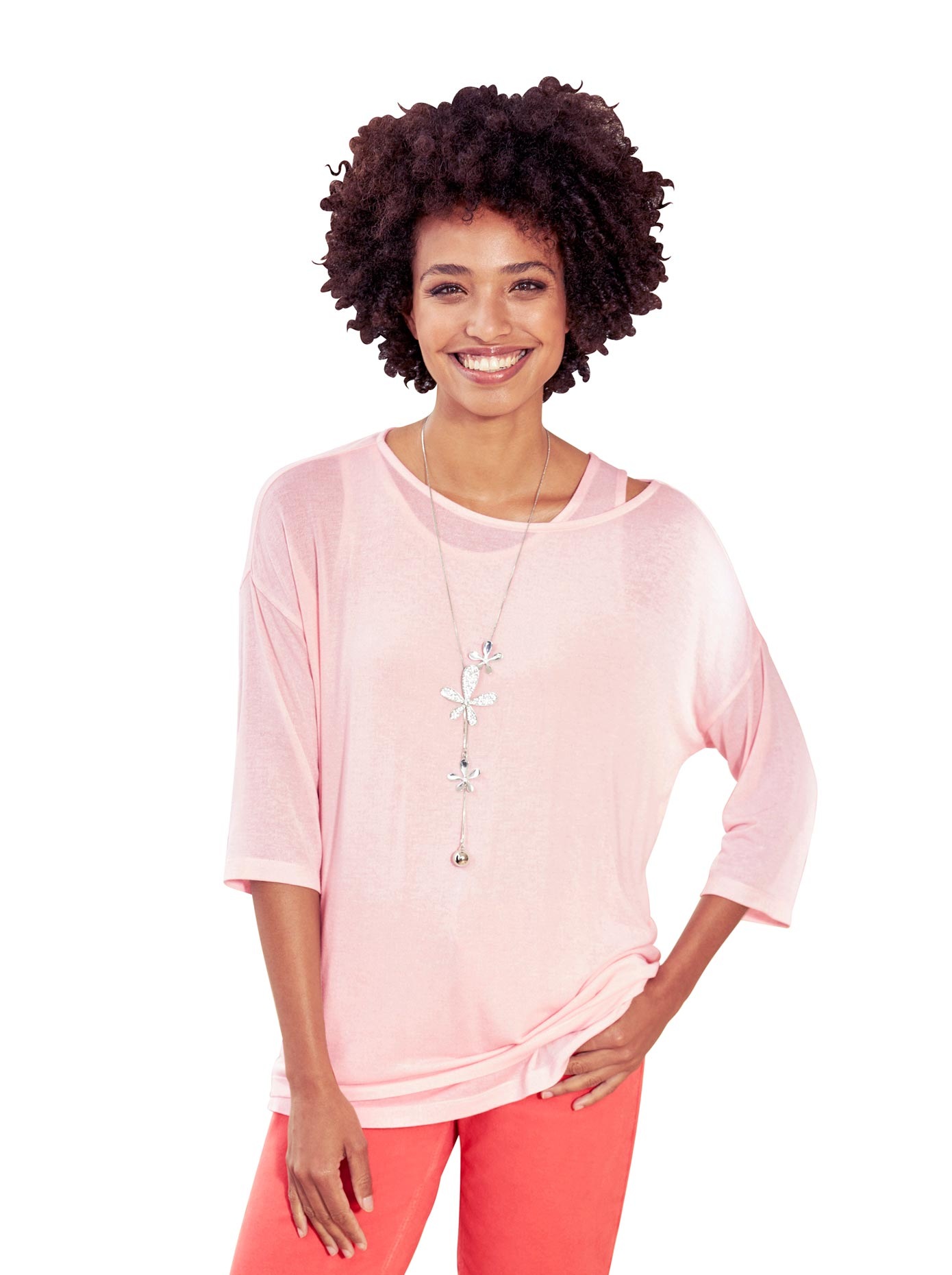 Image of LINEA TESINI by Heine T-Shirt »Shirt 2-Teiler«, (1 tlg.) bei Ackermann Versand Schweiz