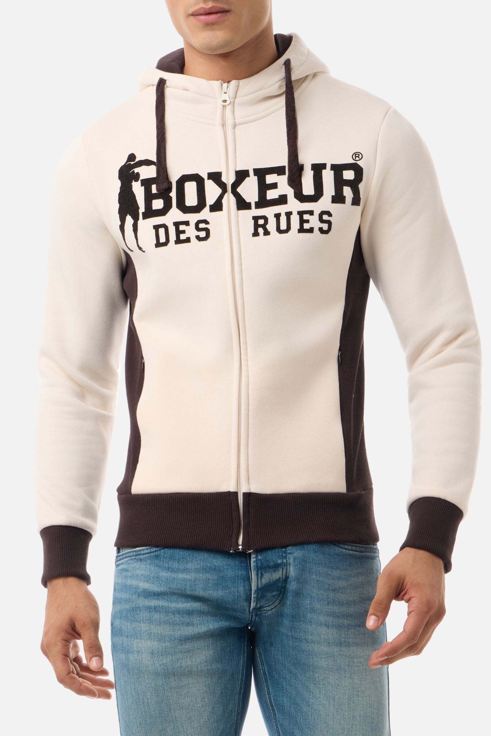 BOXEUR DES RUES Veste sweat »BOXEUR DES RUES Sweatjacke Hooded Full Zip«